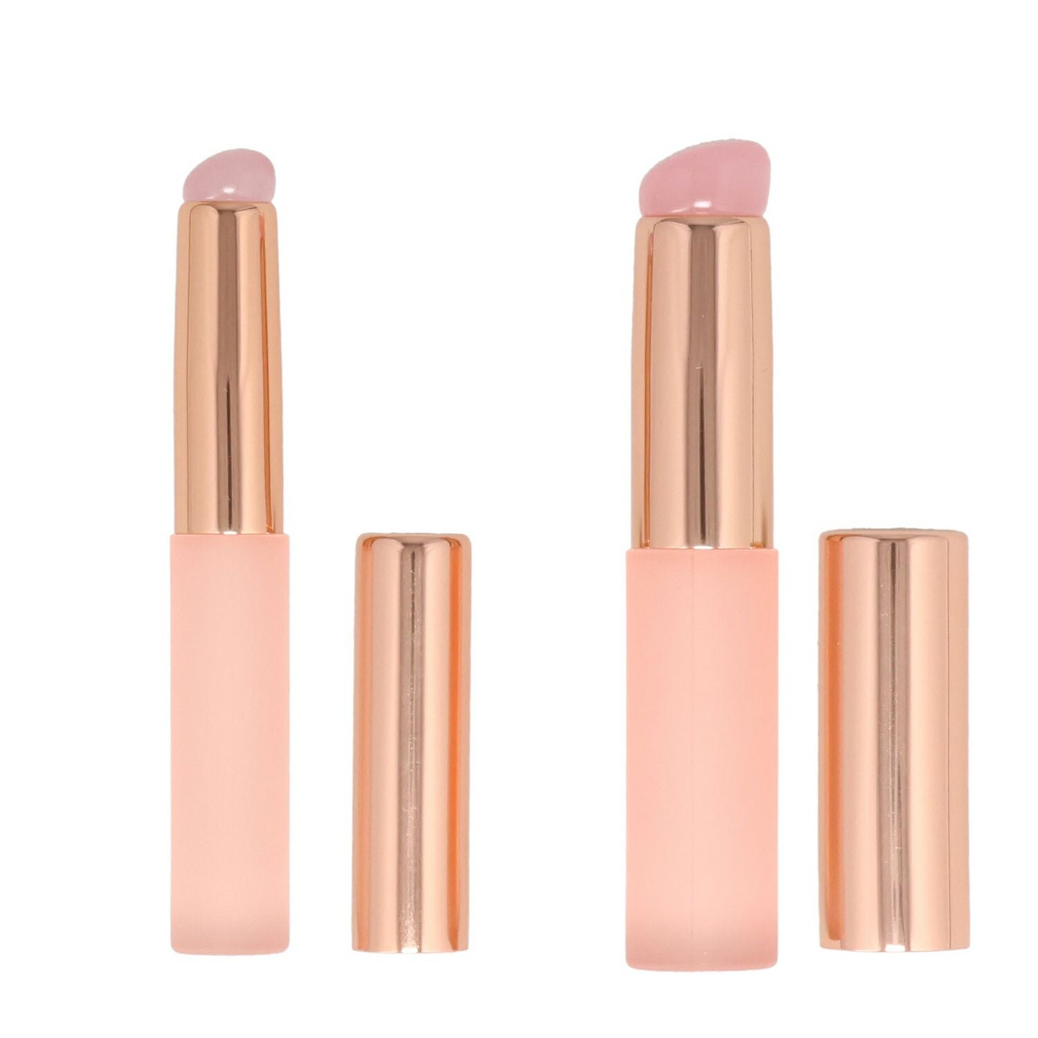 シリコンメイクブラシ ＜ 細めのSサイズ＆太めのLサイズ ＞ 2種類セット 