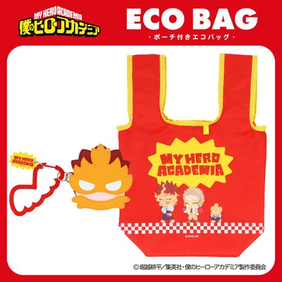 TVアニメ『僕のヒーローアカデミア』 エコバッグ ポーチ付き ＜ エンデヴァー・ホークス ＞