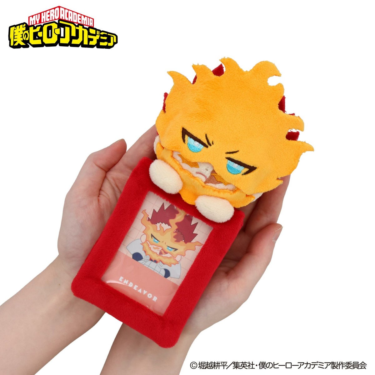TVアニメ『僕のヒーローアカデミア』 ぬいぐるみ付きカードホルダー ＜ エンデヴァー ＞