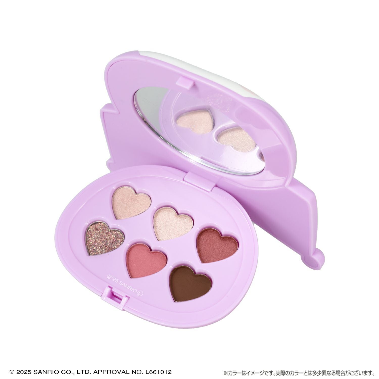 マイメロディ＆クロミ てんしとあくまシリーズ マルチパレット ピンクパープル