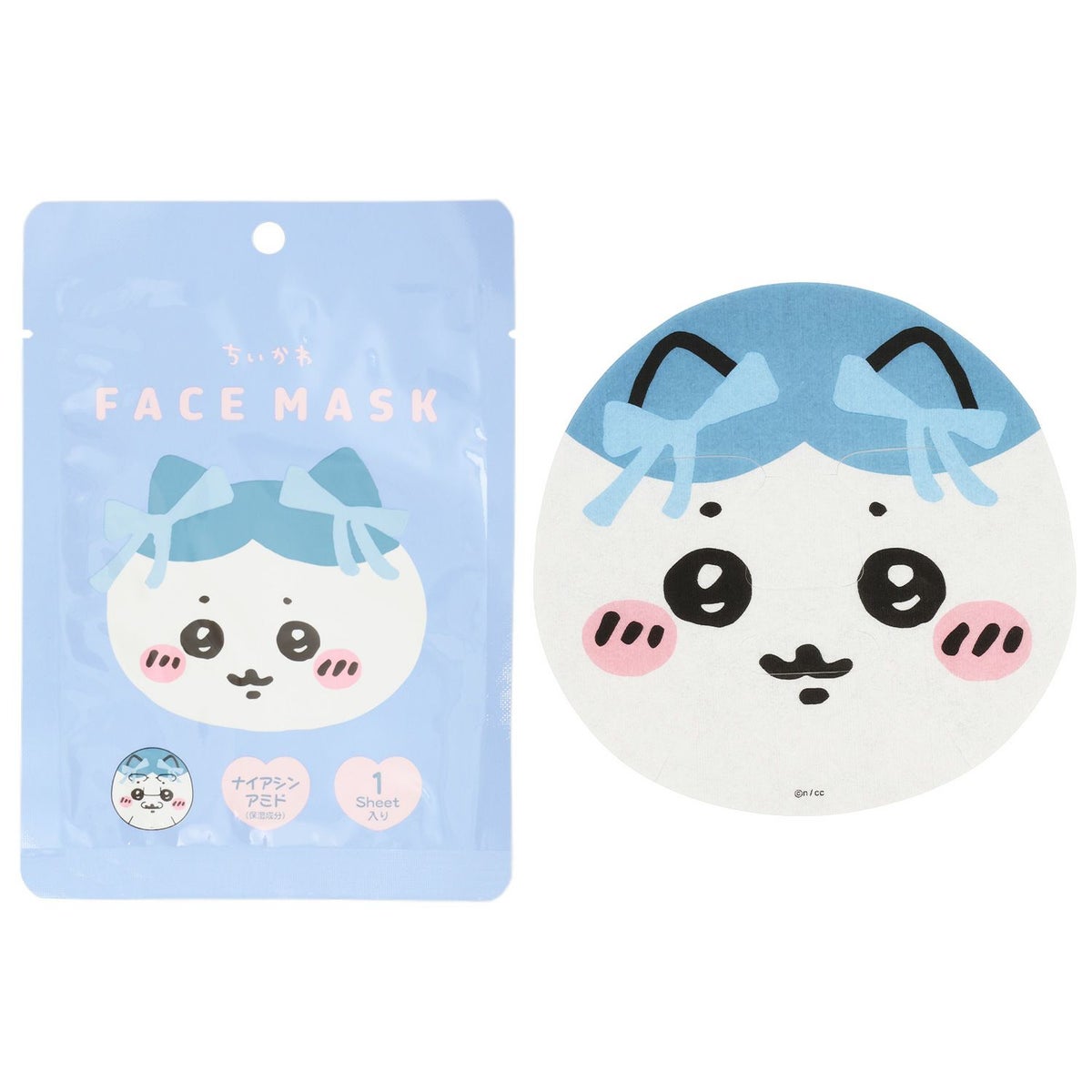 ちいかわ フェイスマスク ＜ ハチワレ ＞