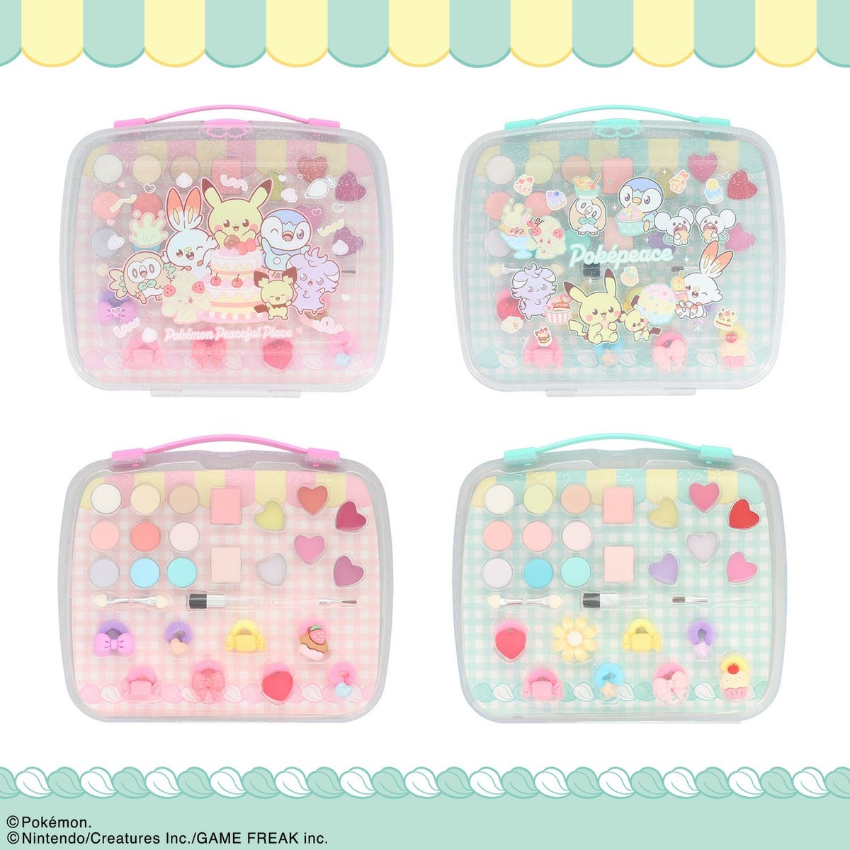 ポケピース メイクパレットセット ＜ グリーン ＞