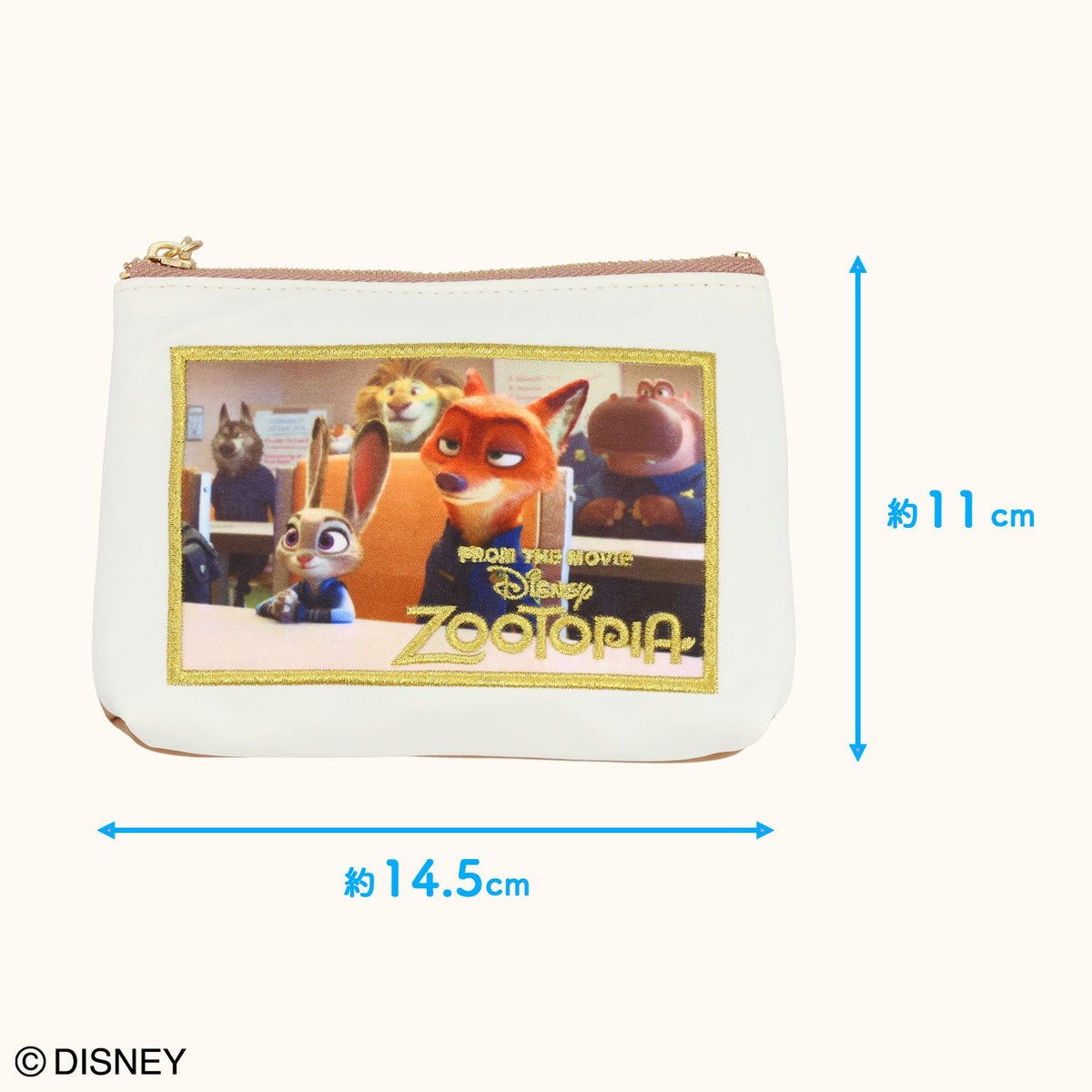 Disney ズートピア ファイナルフレームシリーズ ティッシュポーチ ＜BROWN＞