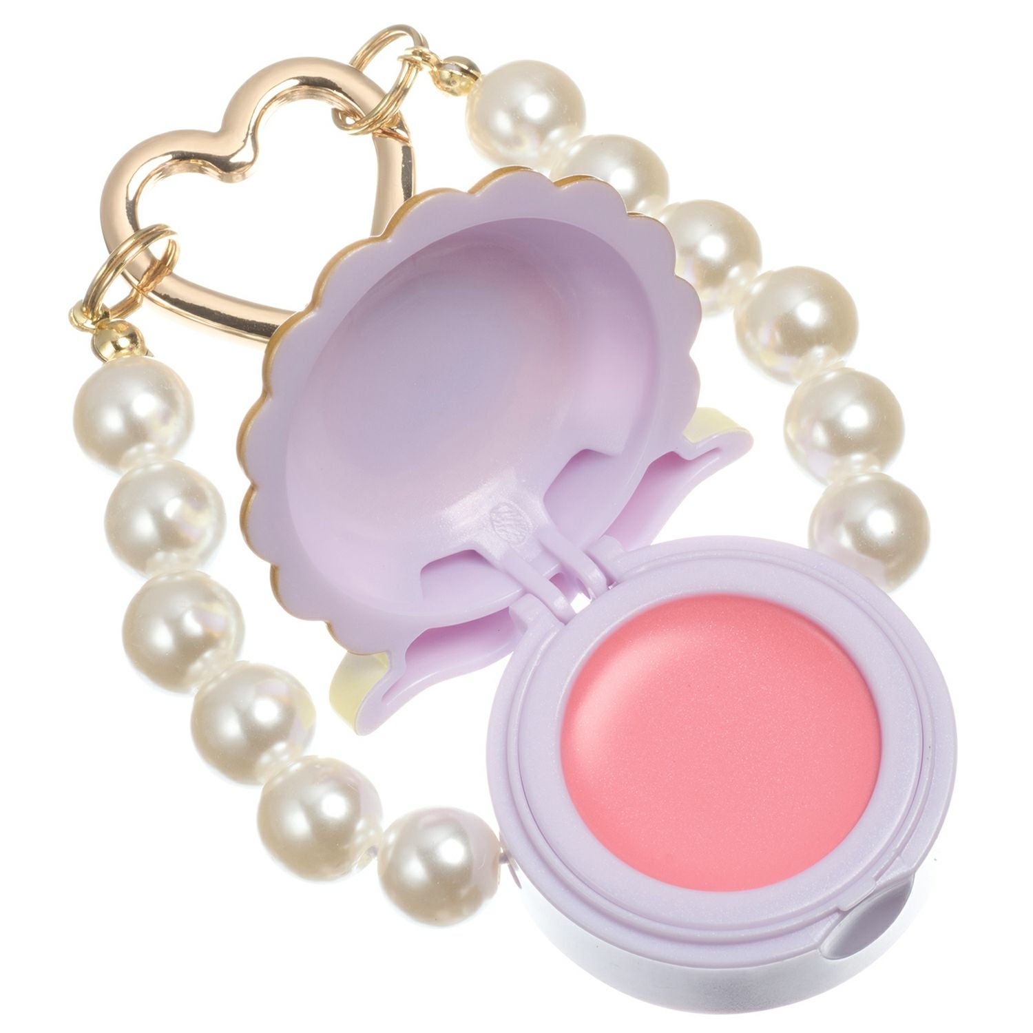 プチレシピ チャーム型リップ＆チーク ＜パープル＞ PETiT RECiPE