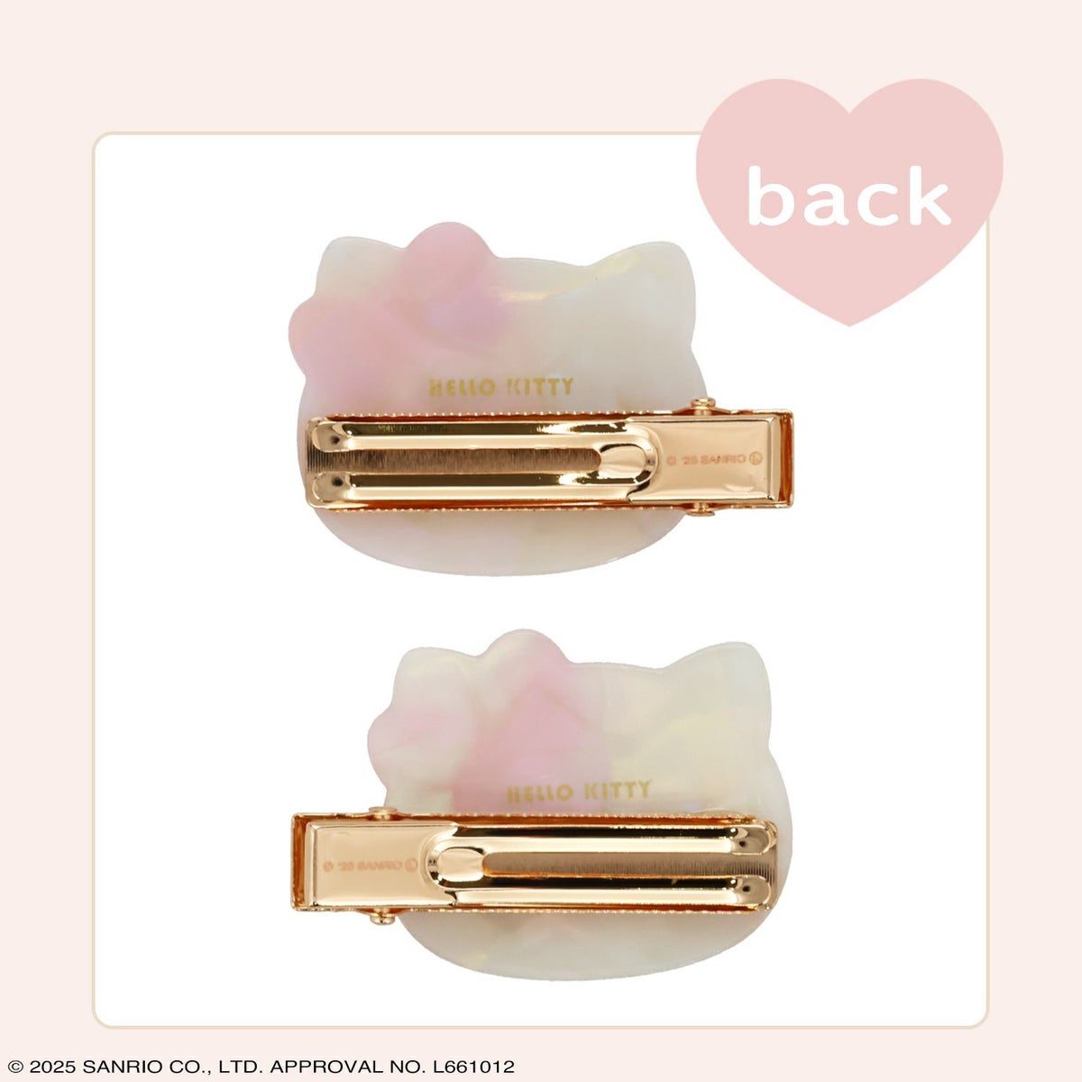 サンリオキャラクターズ Baby Pinkシリーズ ヘアクリップ ＜ハローキティ＞