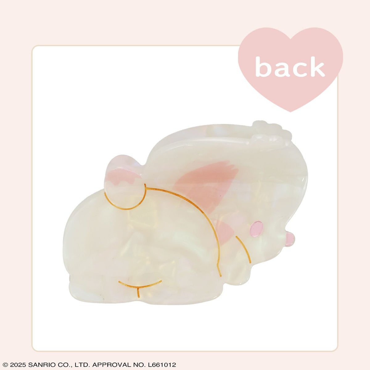 サンリオキャラクターズ Baby Pinkシリーズ バンスクリップ ＜ポチャッコ＞