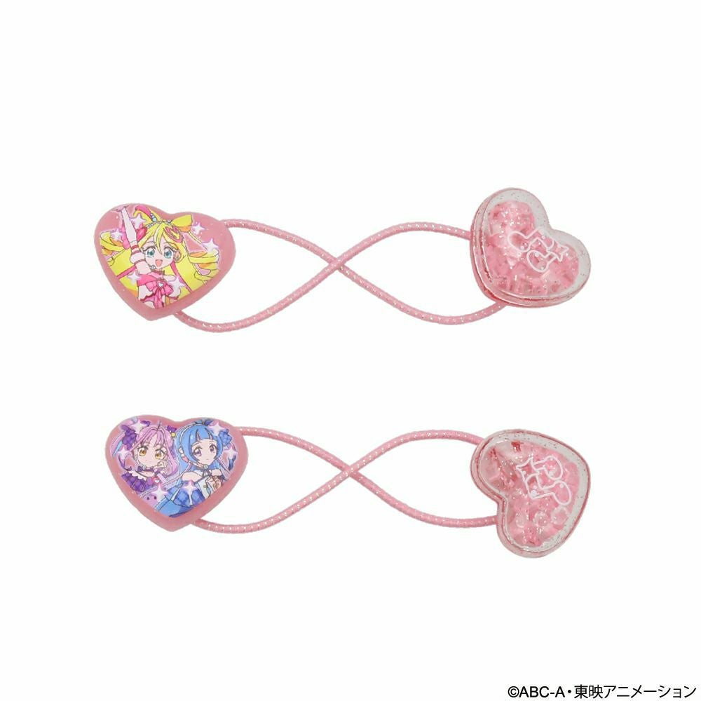 キミとアイドルプリキュア♪ ヘアゴム シェイクヘアポニー ＜ ハート型