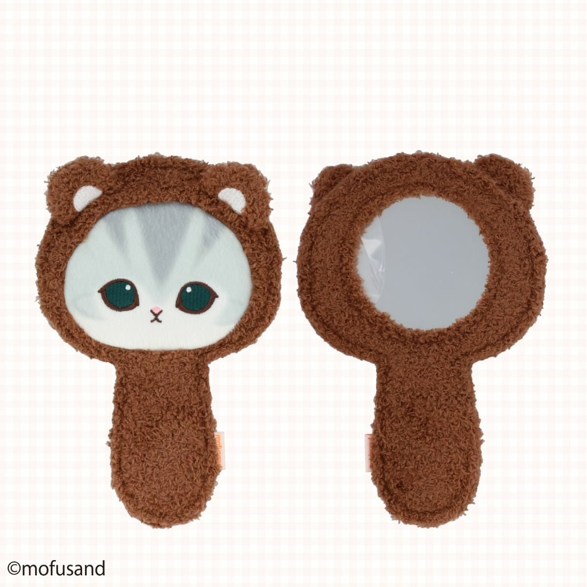 mofusand COSME&ZAKKAシリーズ フェイスミラー ＜くま＞