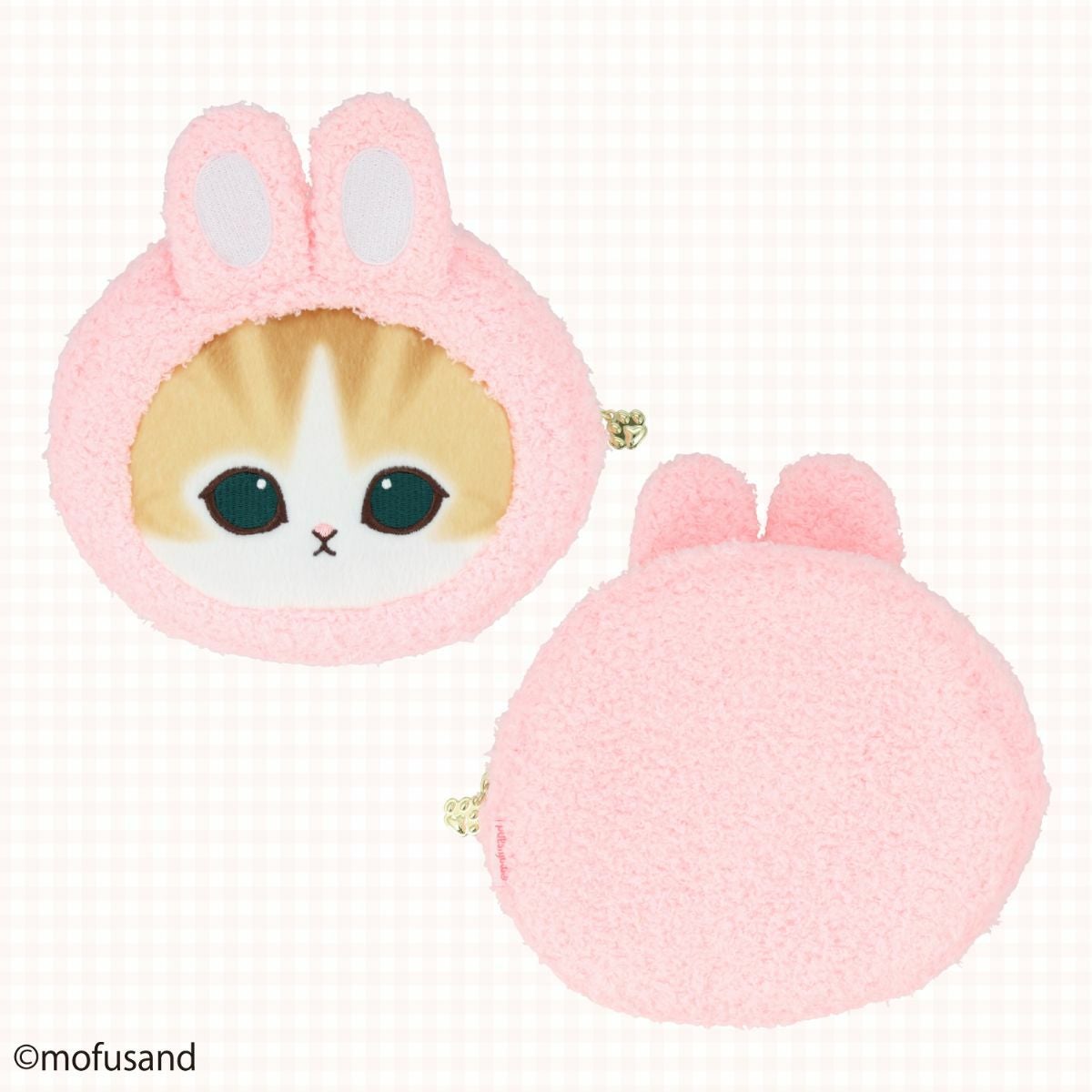 mofusand COSME&ZAKKAシリーズ フェイスポーチ ＜うさぎ＞