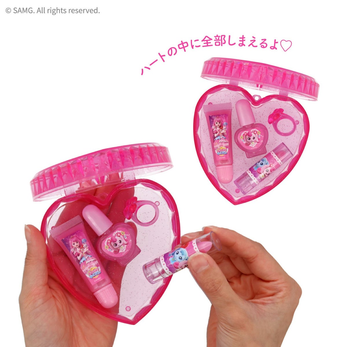 キャッチ！ティ二ピン ハートコスメセットシリーズ ＜ ハートケースコスメセット ＞ TI41309