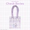 ちいかわ チェックシリーズ トートバッグ ＜ちいかわ/ハチワレ/うさぎ/モモンガ＞ 粧美堂 shobido