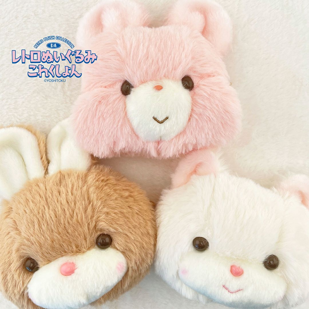 吉徳 レトロぬいぐるみこれくしょん 吉徳フロッキーマスコット付きハンドクリーム ＜キャンディ/クリーミーねこ/Qピッピ/クリーミーうさぎ＞ 粧美堂 shobido