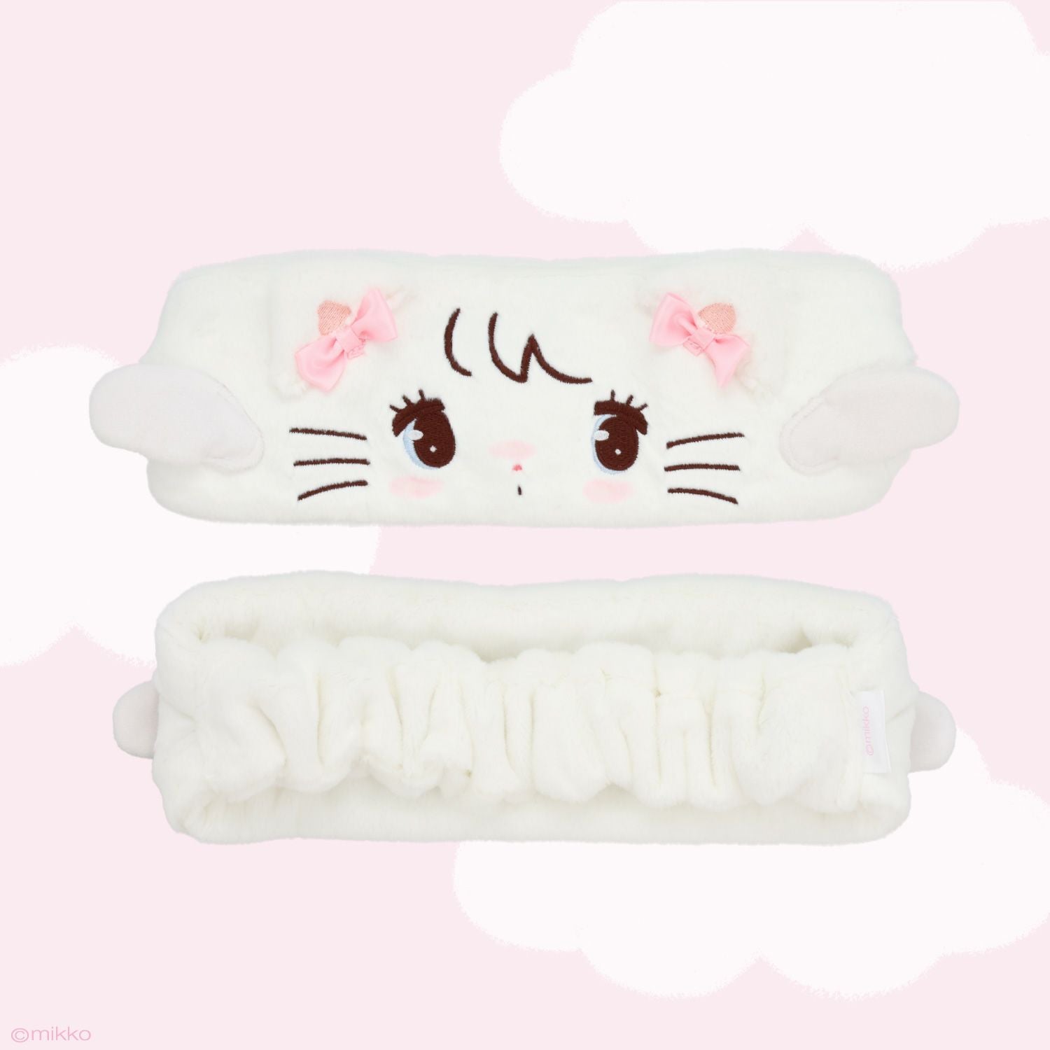 Lil ala mode エンジェルシリーズ ポーチ付きヘアターバン ＜ムース/キャミー/スフレ/ラテ＞ 粧美堂 shobido