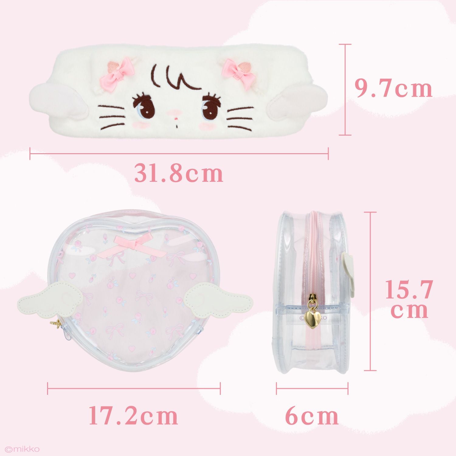 Lil ala mode エンジェルシリーズ ポーチ付きヘアターバン ＜ムース/キャミー/スフレ/ラテ＞ 粧美堂 shobido