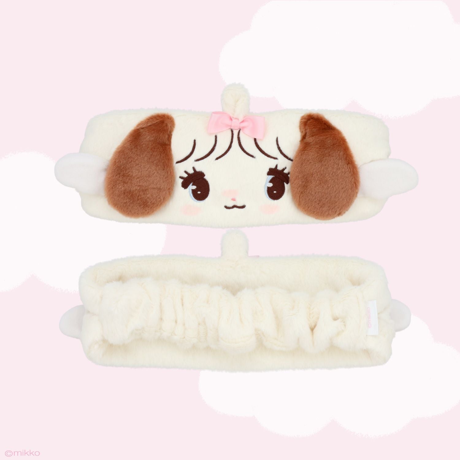 Lil ala mode エンジェルシリーズ ポーチ付きヘアターバン ＜ムース/キャミー/スフレ/ラテ＞ 粧美堂 shobido