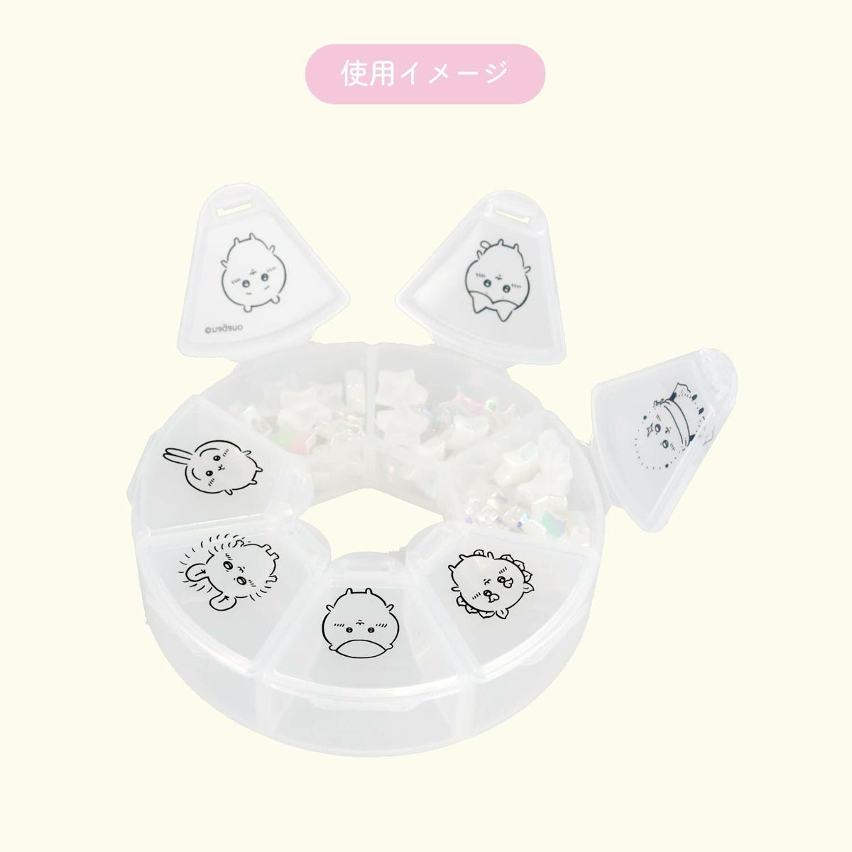 ちいかわ 7days フリーケース 粧美堂 shobido