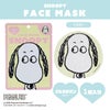 [ PEANUTS ] スヌーピー フェイスマスク 1枚入り ＜イエロー/ピンク＞ 粧美堂 shobido