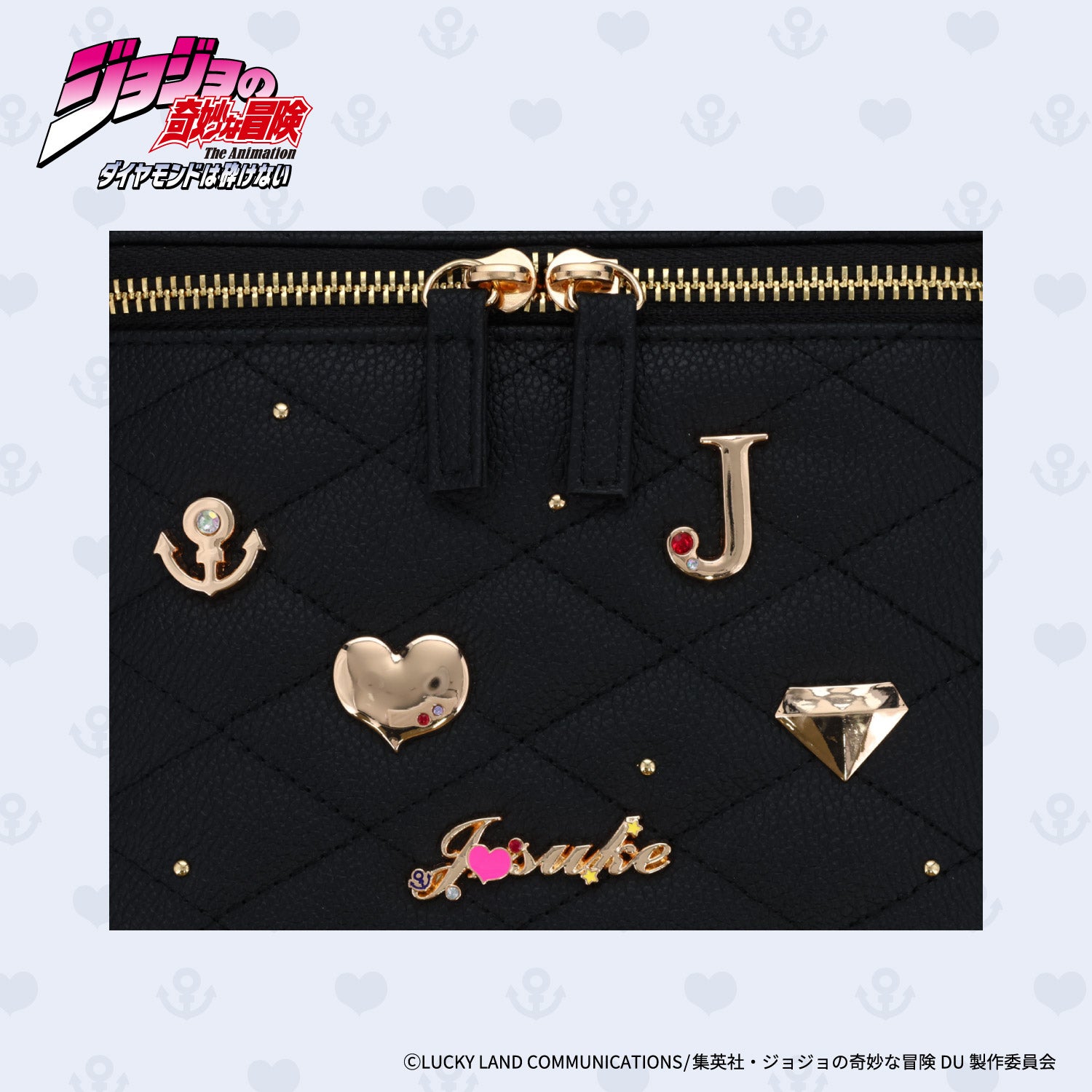 アニメ『ジョジョの奇妙な冒険 ダイヤモンドは砕けない』 バニティショルダーバッグ ＜東方仗助/岸部露伴/吉良吉影/山岸由花子＞ 粧美堂 shobido