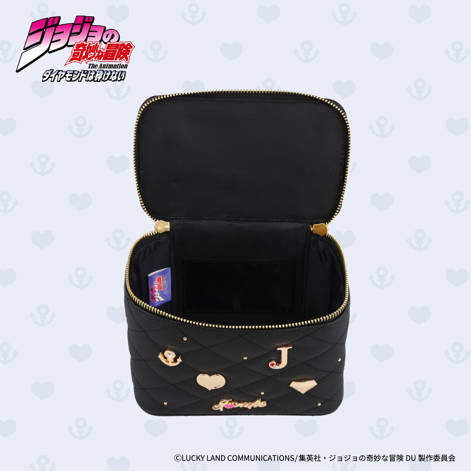 アニメ『ジョジョの奇妙な冒険 ダイヤモンドは砕けない』 バニティショルダーバッグ ＜東方仗助/岸部露伴/吉良吉影/山岸由花子＞ 粧美堂 shobido