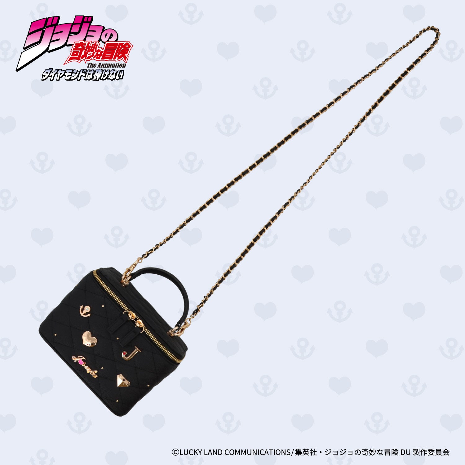 アニメ『ジョジョの奇妙な冒険 ダイヤモンドは砕けない』 バニティショルダーバッグ ＜東方仗助/岸部露伴/吉良吉影/山岸由花子＞ 粧美堂 shobido