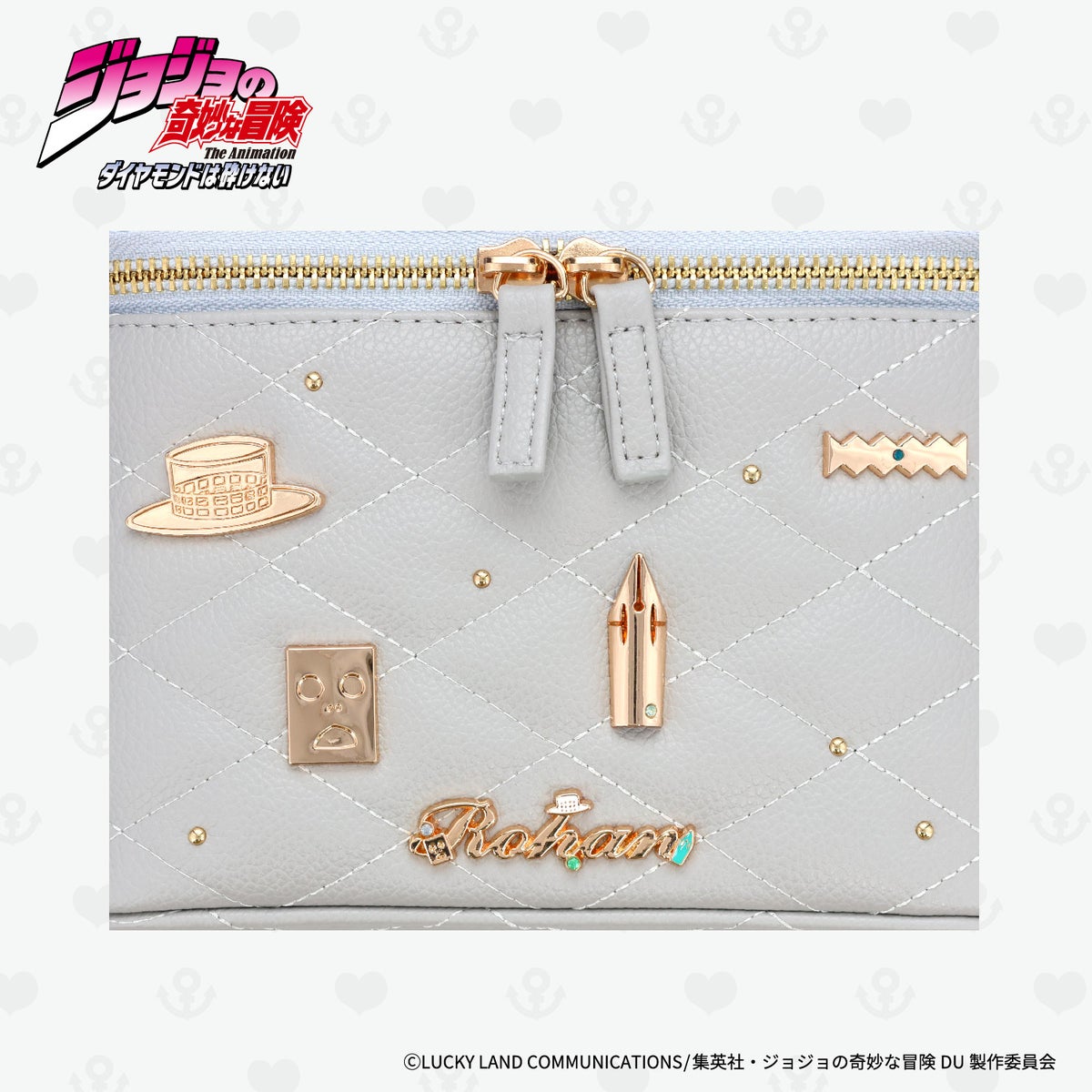 アニメ『ジョジョの奇妙な冒険 ダイヤモンドは砕けない』 バニティショルダーバッグ ＜東方仗助/岸部露伴/吉良吉影/山岸由花子＞ 粧美堂 shobido