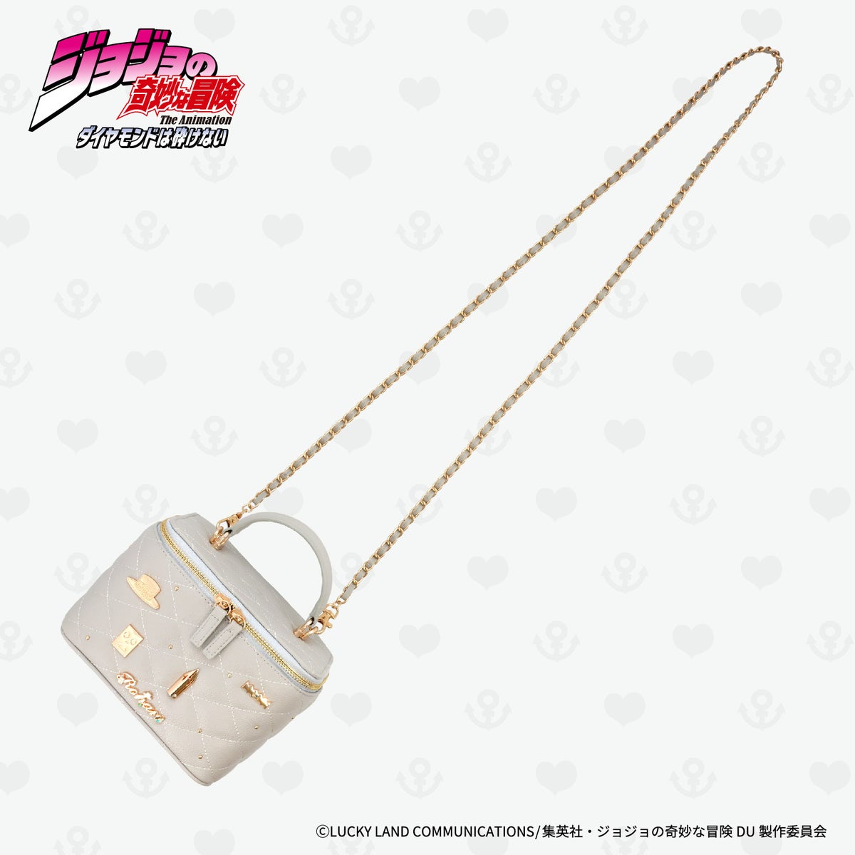 アニメ『ジョジョの奇妙な冒険 ダイヤモンドは砕けない』 バニティショルダーバッグ ＜東方仗助/岸部露伴/吉良吉影/山岸由花子＞ 粧美堂 shobido