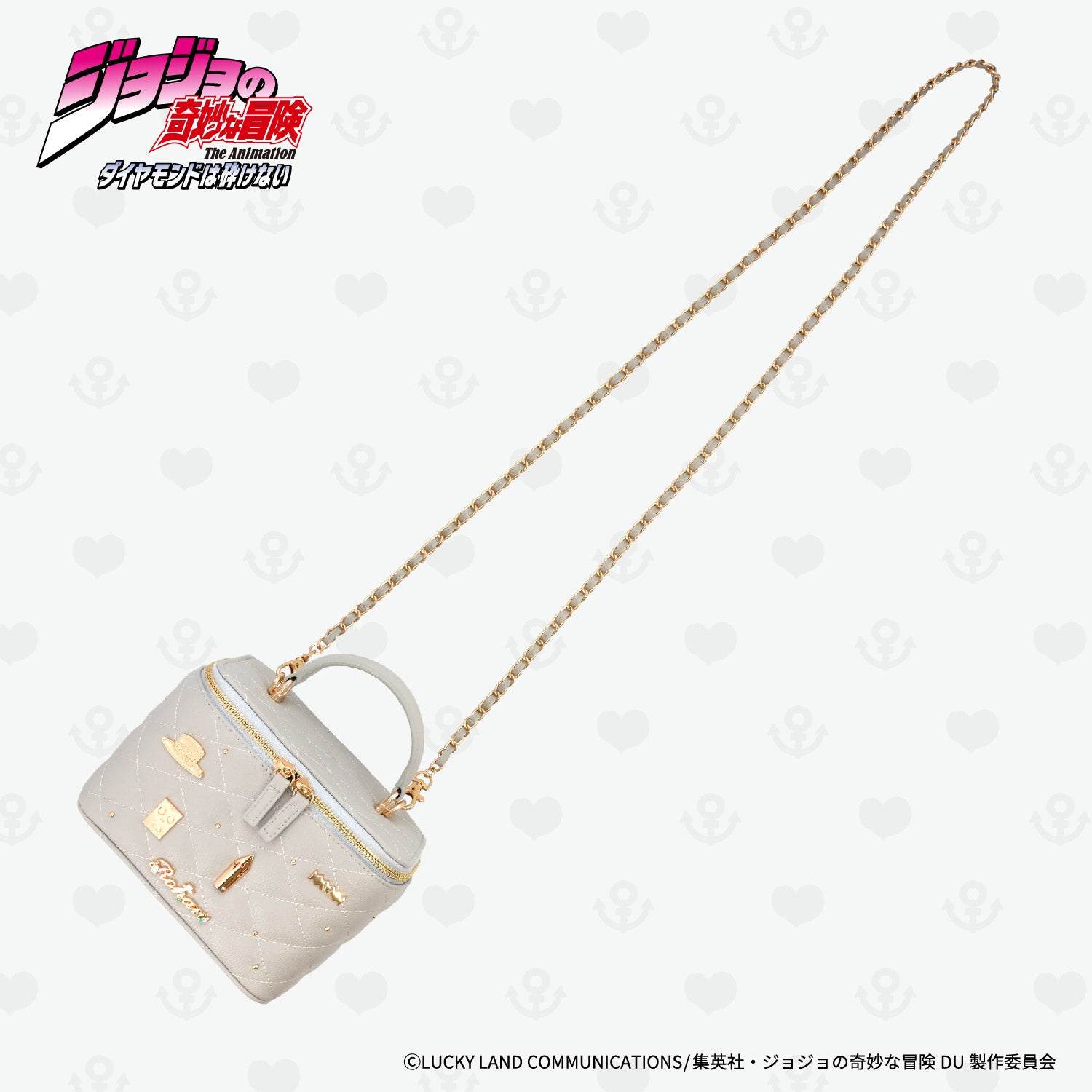アニメ『ジョジョの奇妙な冒険 ダイヤモンドは砕けない』 バニティショルダーバッグ ＜東方仗助/岸部露伴/吉良吉影/山岸由花子＞ 粧美堂 shobido