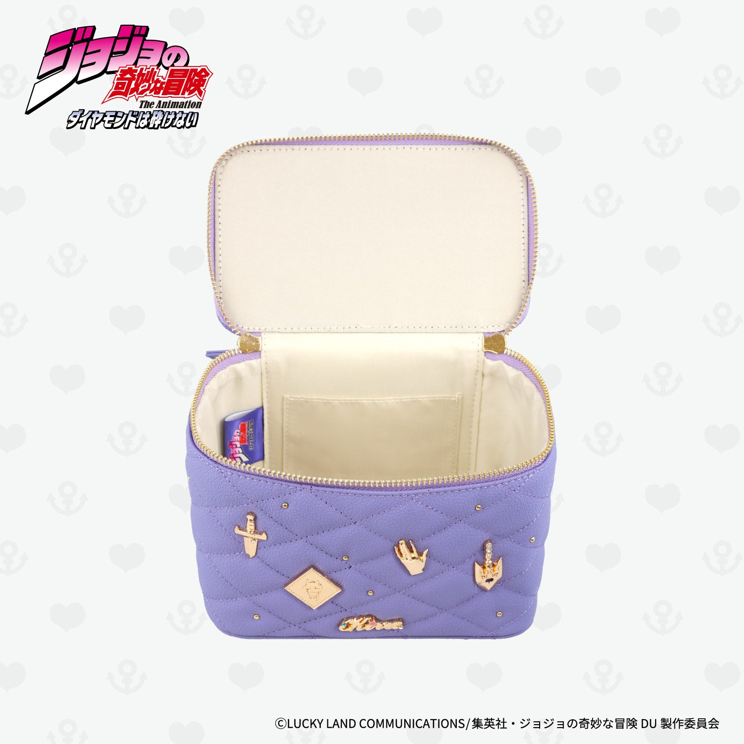 アニメ『ジョジョの奇妙な冒険 ダイヤモンドは砕けない』 バニティショルダーバッグ ＜東方仗助/岸部露伴/吉良吉影/山岸由花子＞ 粧美堂 shobido