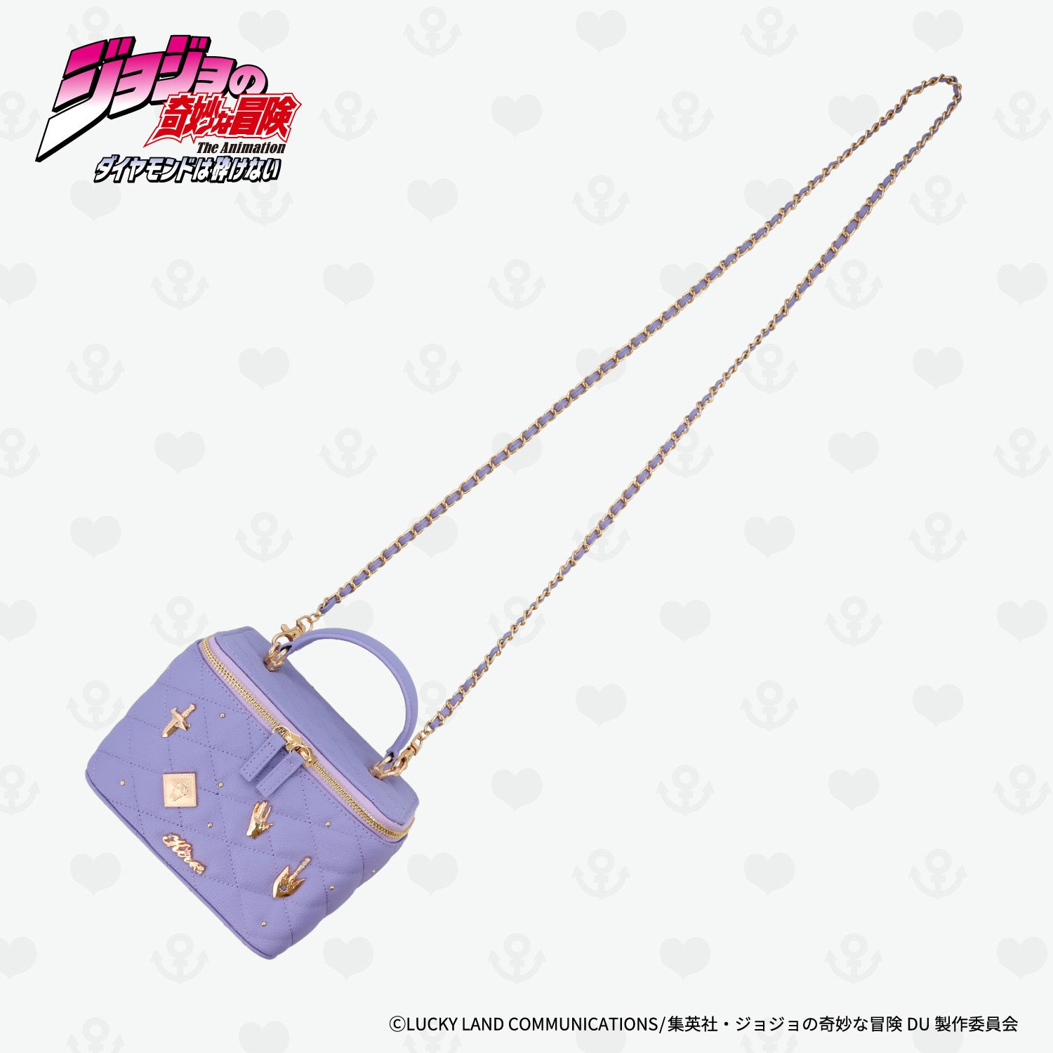 アニメ『ジョジョの奇妙な冒険 ダイヤモンドは砕けない』 バニティショルダーバッグ ＜東方仗助/岸部露伴/吉良吉影/山岸由花子＞ 粧美堂 shobido