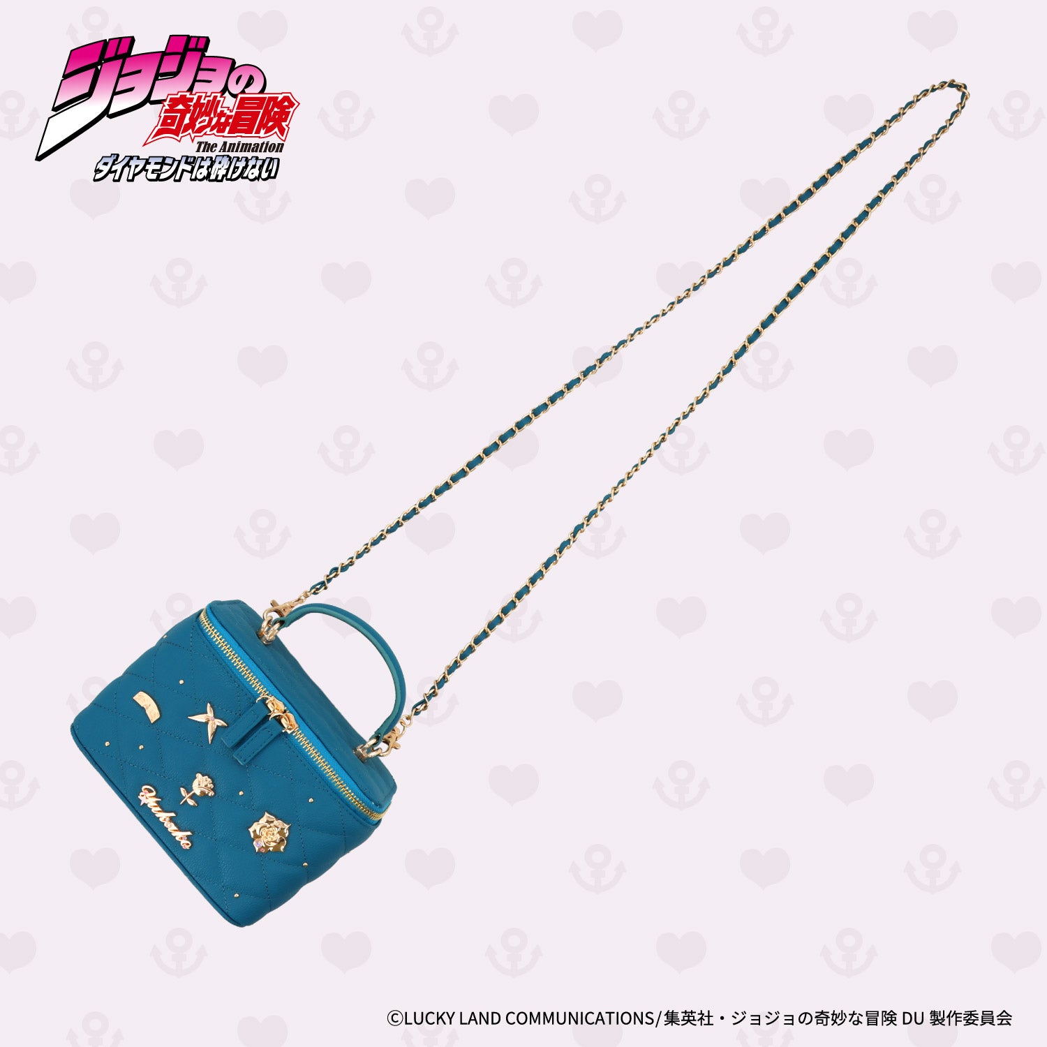 アニメ『ジョジョの奇妙な冒険 ダイヤモンドは砕けない』 バニティショルダーバッグ ＜東方仗助/岸部露伴/吉良吉影/山岸由花子＞ 粧美堂 shobido