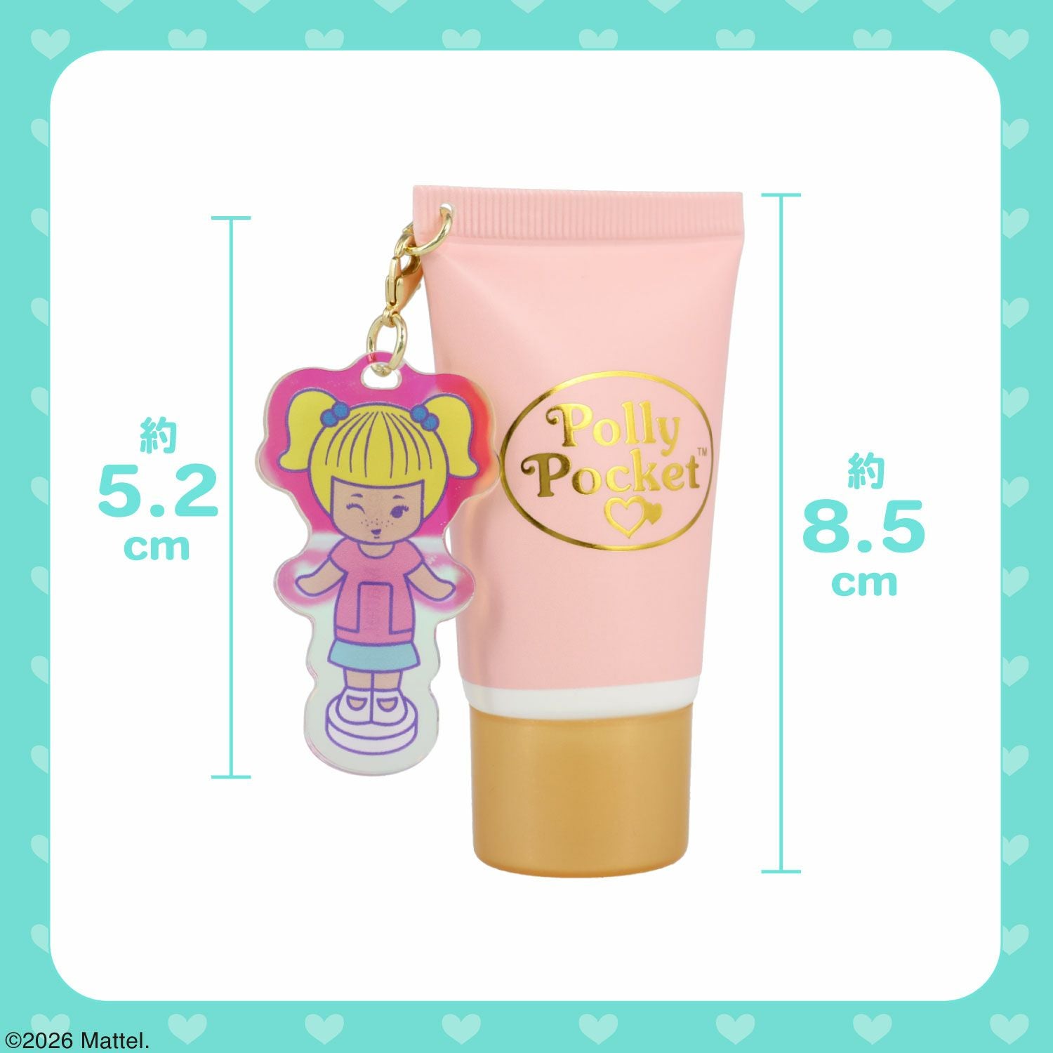 Polly Pocket シークレットチャーム付きハンドクリーム ＜全6種＞ ポーリーポケット 粧美堂 shobido