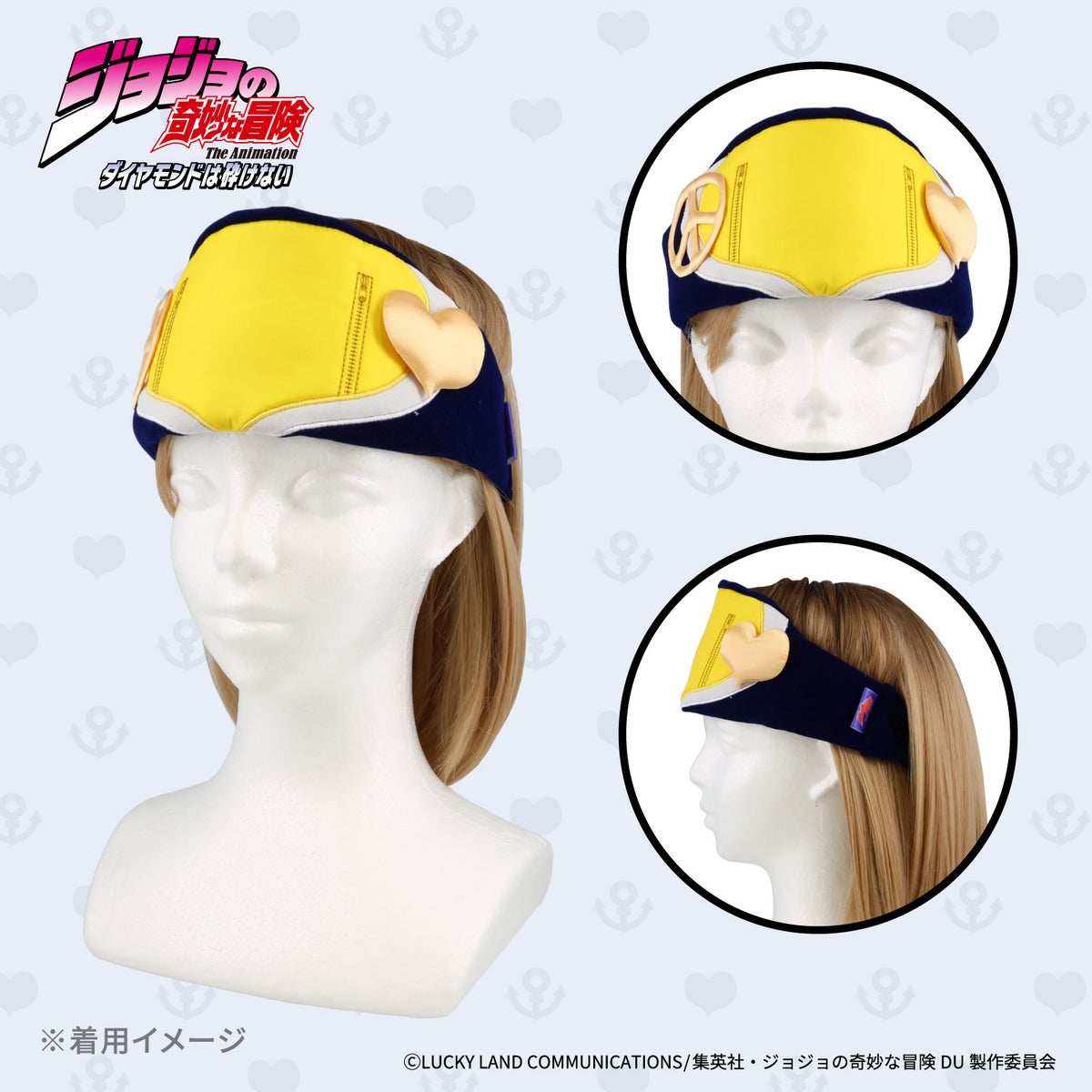 アニメ『ジョジョの奇妙な冒険 ダイヤモンドは砕けない』ヘアバンド＆アームバンド ＜東方仗助/岸部露伴/吉良吉影/山岸由花子＞ 粧美堂 shobido