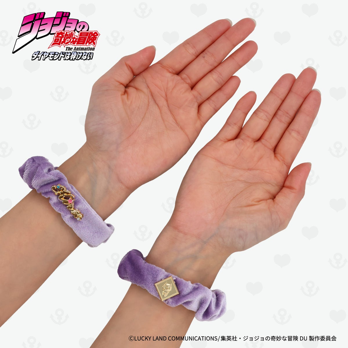 アニメ『ジョジョの奇妙な冒険 ダイヤモンドは砕けない』ヘアバンド＆アームバンド ＜東方仗助/岸部露伴/吉良吉影/山岸由花子＞ 粧美堂 shobido