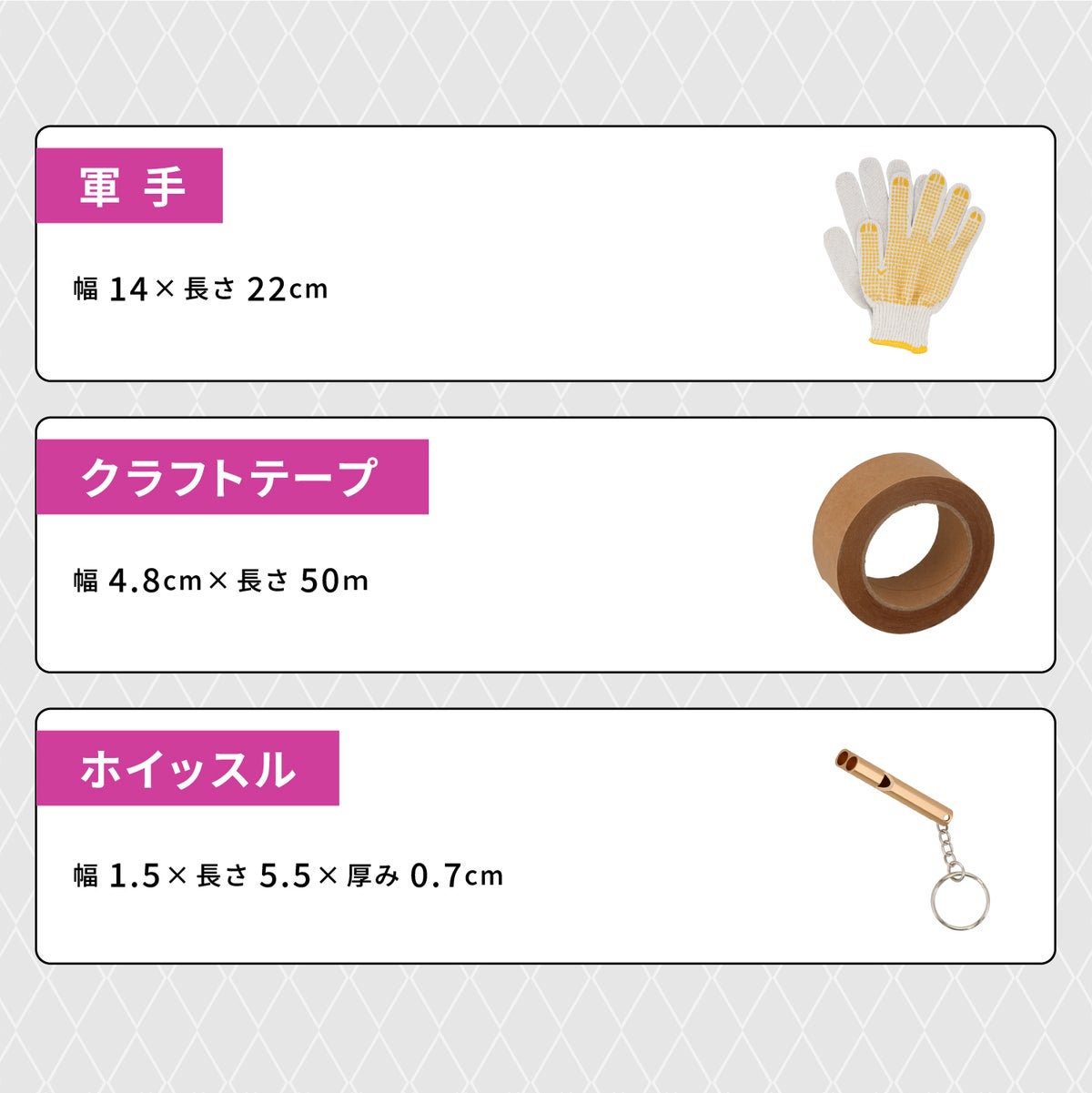 アニメ『ジョジョの奇妙な冒険 ダイヤモンドは砕けない』 防災リュックセット