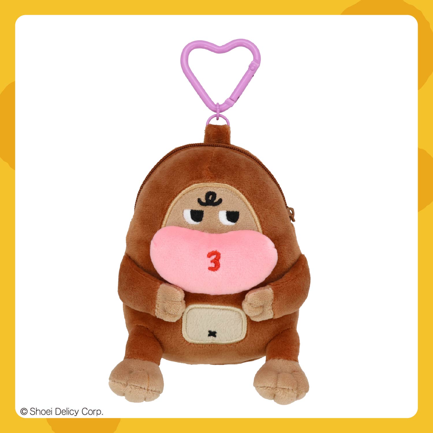 【ケース商品】【全6種セット】 サク山チョコ次郎 シークレットぬいぐるみポーチセット 粧美堂 shobido