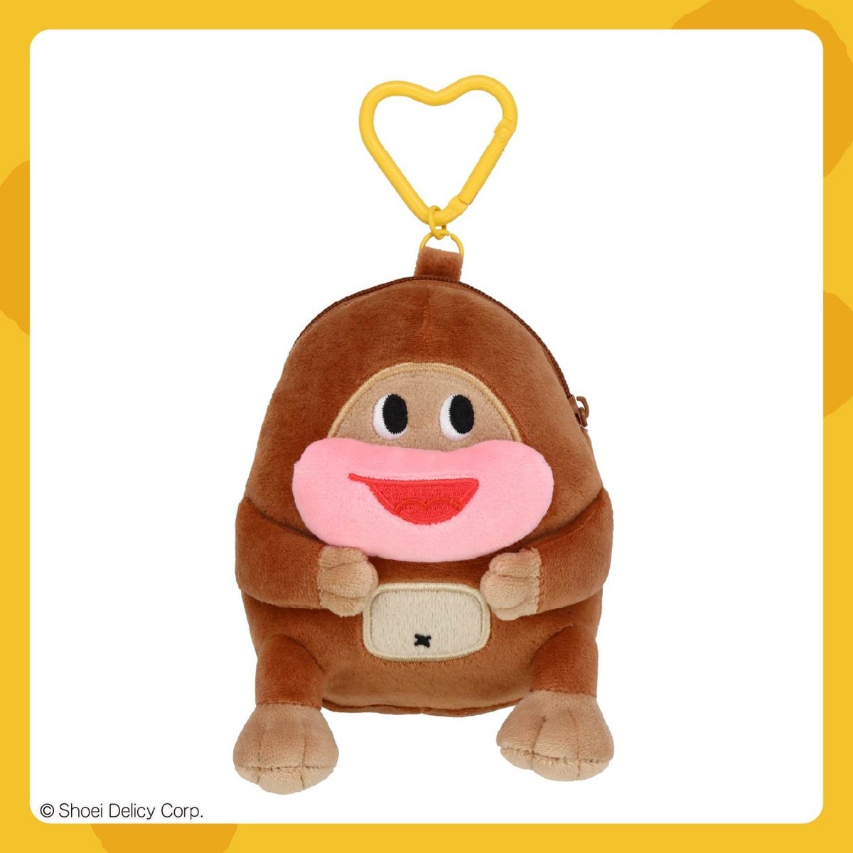 サク山チョコ次郎 シークレットぬいぐるみポーチ ＜全6種＞ 粧美堂 shobido