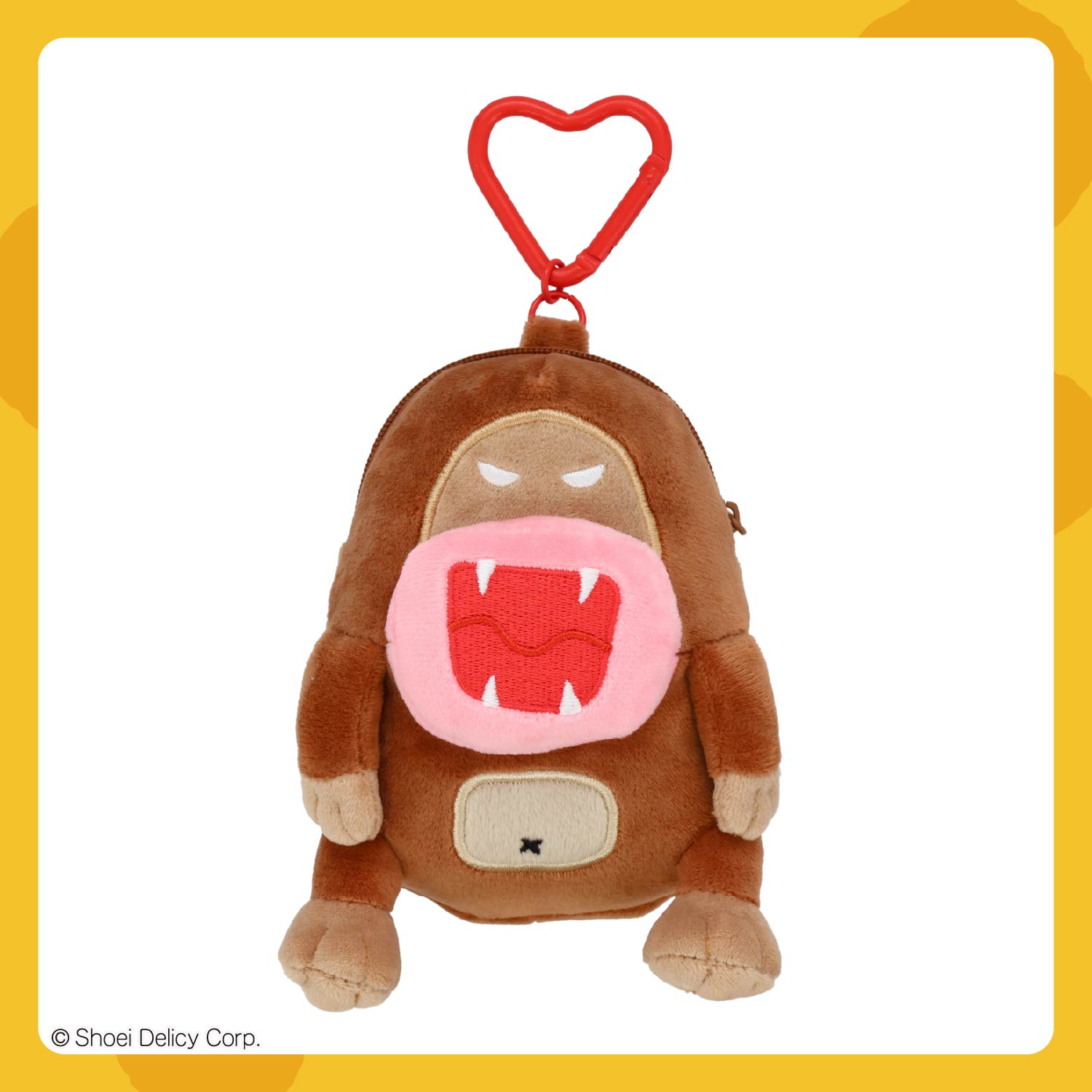 サク山チョコ次郎 シークレットぬいぐるみポーチ ＜全6種＞ 粧美堂 shobido