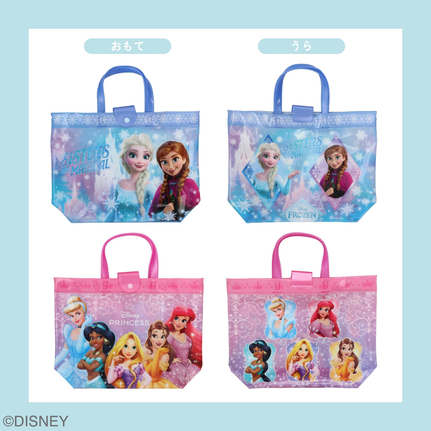 Disney バケット型バッグ ＜アナと雪の女王/ディズニープリンセス＞ ディズニー 粧美堂 shobido