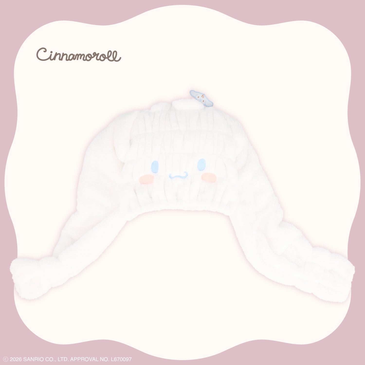 サンリオキャラクターズ 髪想いのヘアドライキャップ ＜マイメロディ/ポムポムプリン/ポチャッコ/シナモロール＞ 粧美堂 shobido