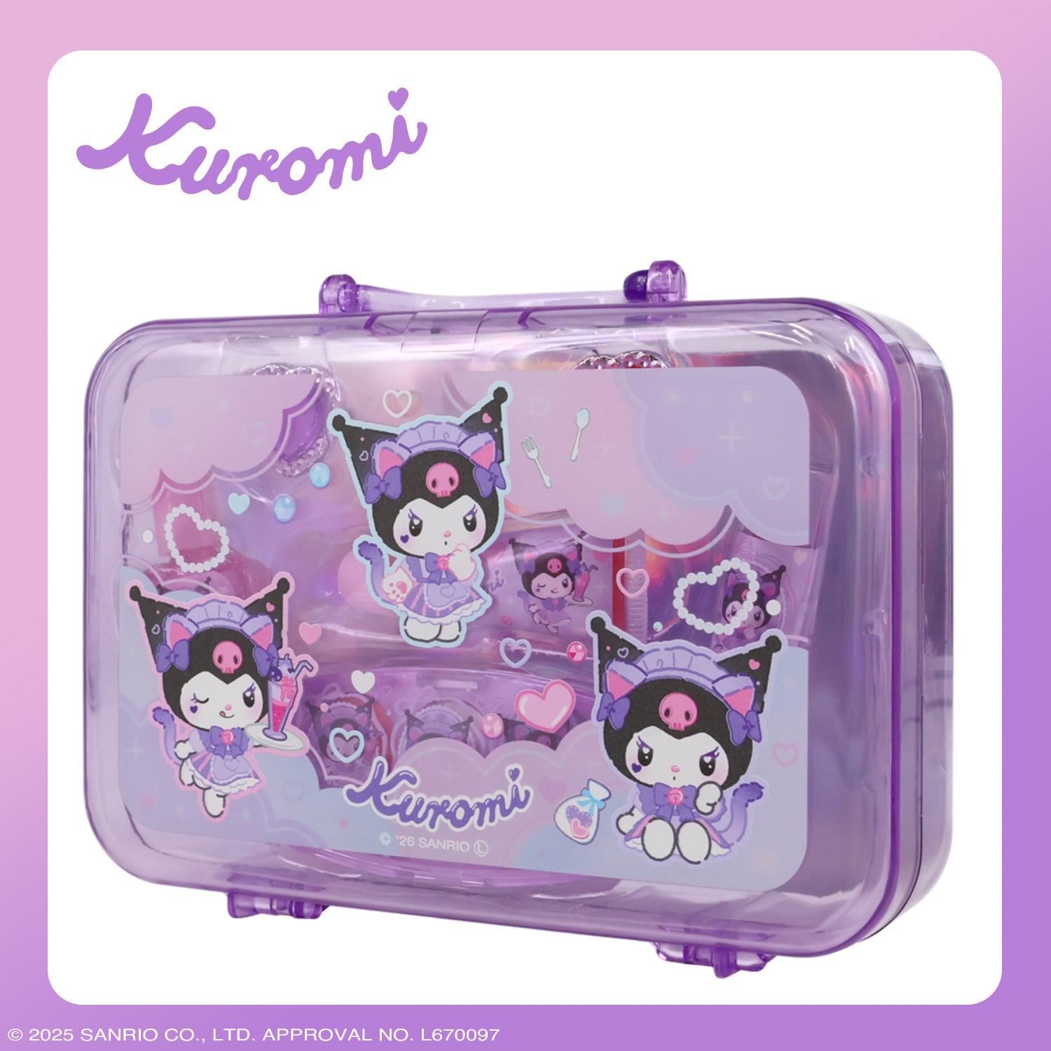 サンリオキャラクターズ バッグ型コスメセット