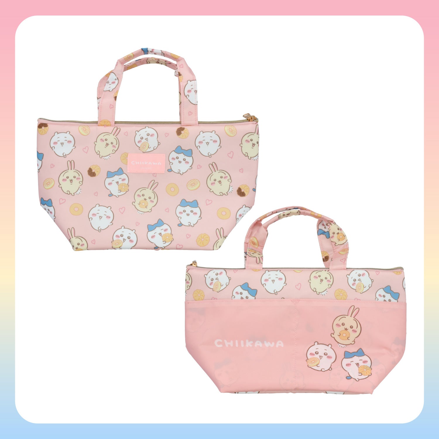 ちいかわ サマーシリーズ ランチトートバッグ ＜ちいかわ ドーナッツ＞ 粧美堂 shobido