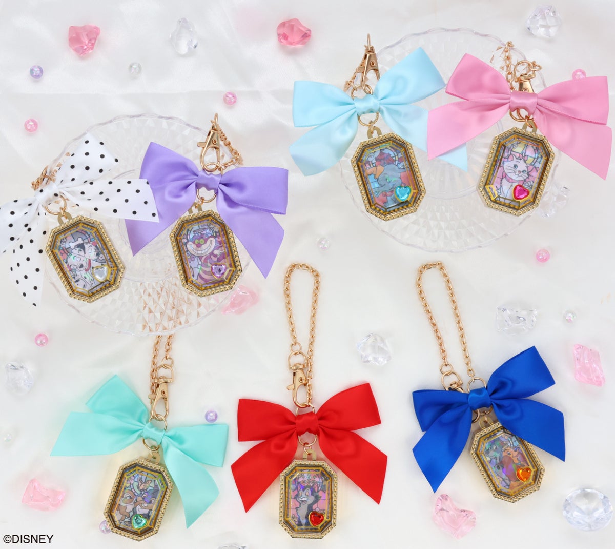 Disney シークレット リボン付きチャームケース ＜ 全7種 ＞
