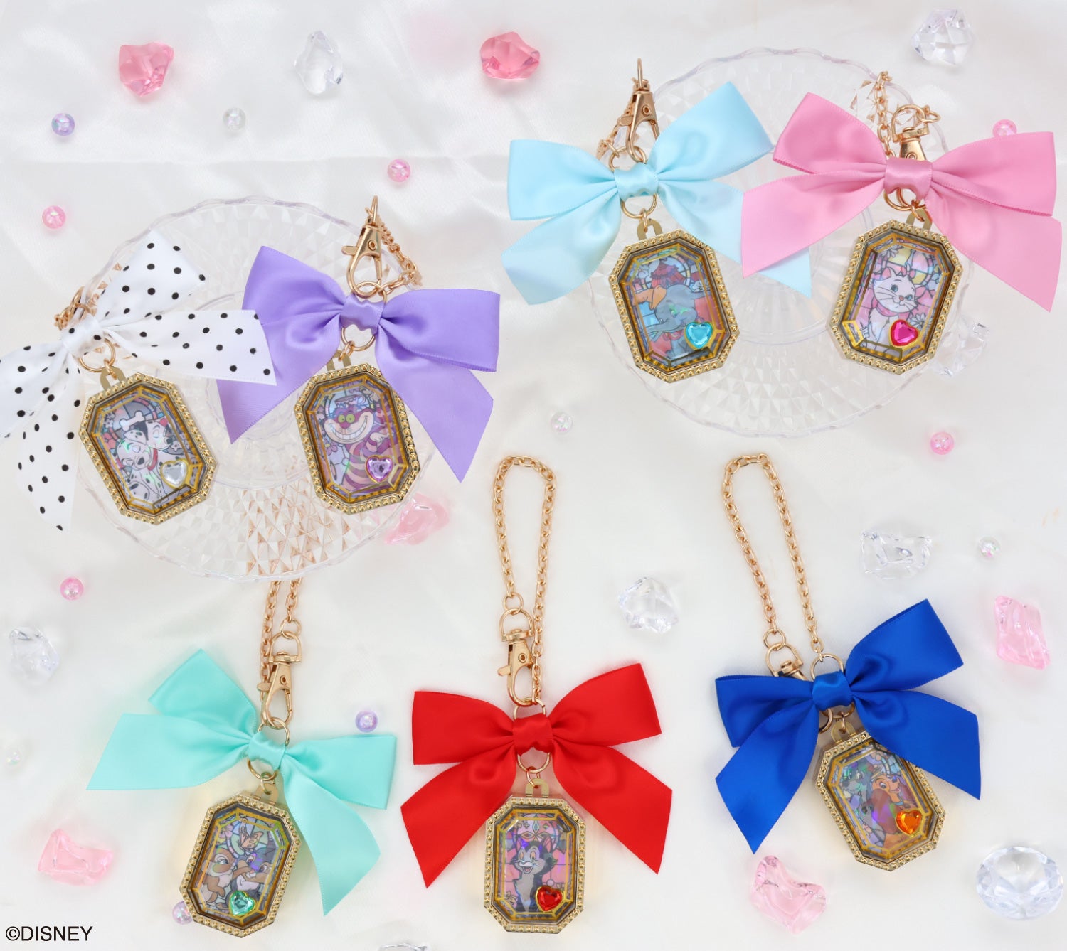 Disney シークレット リボン付きチャームケース ＜ 全7種 ＞