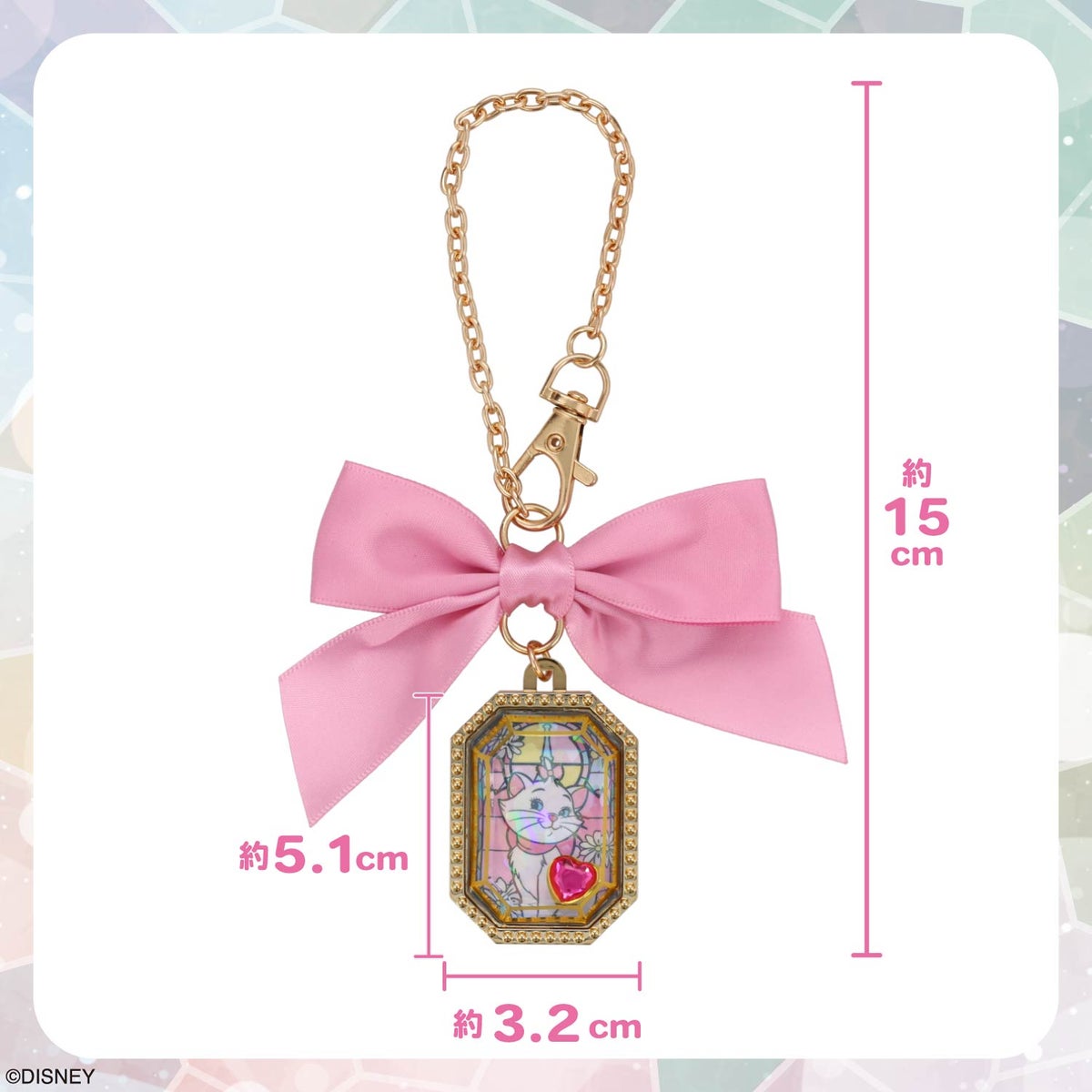 【ケース商品】【全7種セット】Disney シークレット リボン付きチャームケースセット ＜ 7個BOXセット ＞