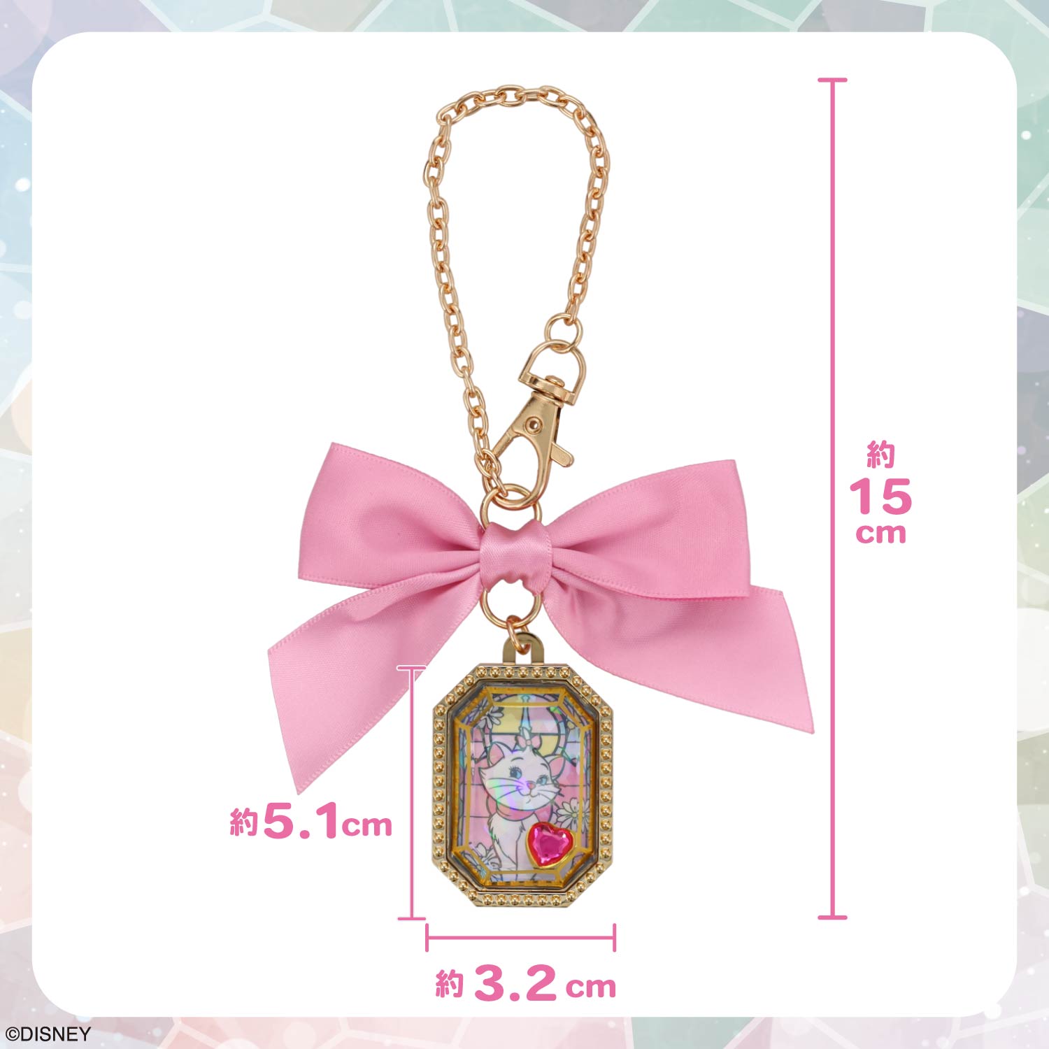 【ケース商品】【全7種セット】Disney シークレット リボン付きチャームケースセット ＜ 7個BOXセット ＞