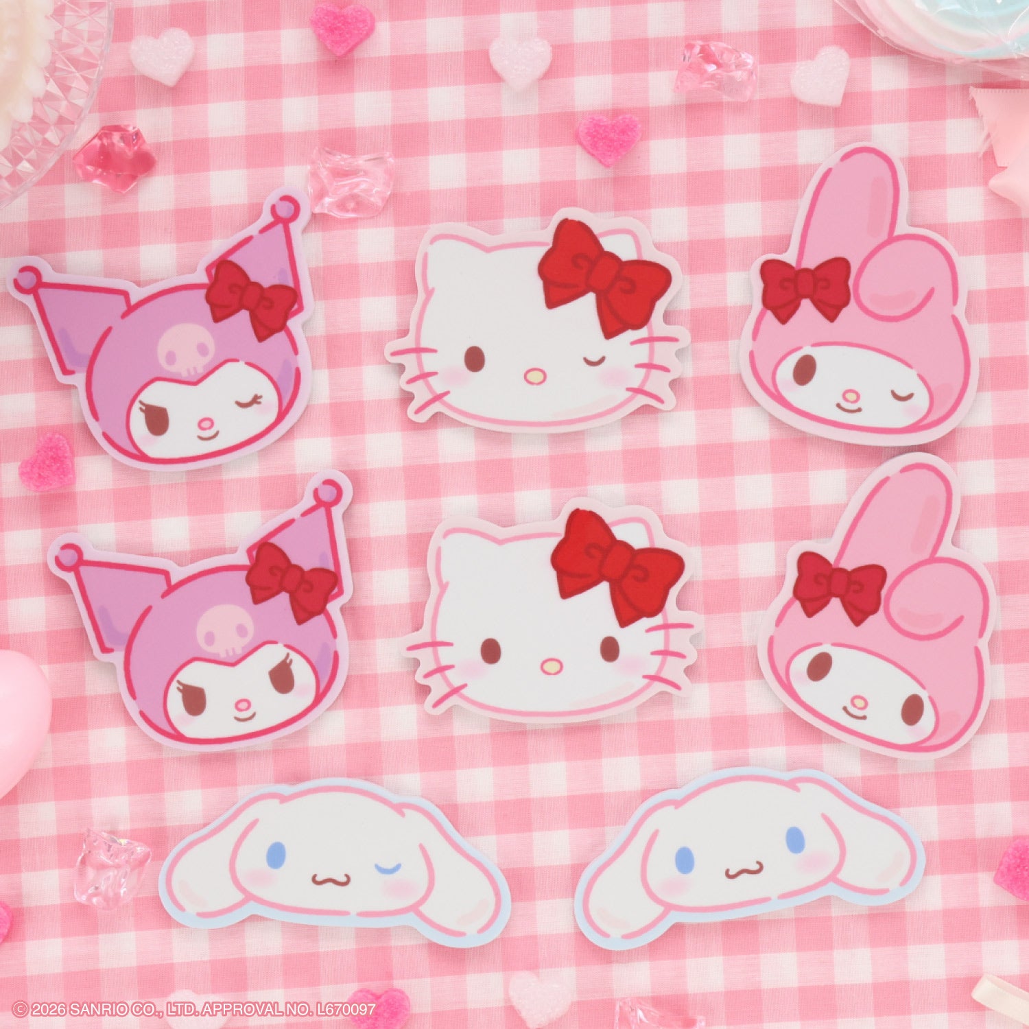 サンリオキャラクターズ ネイルケアシリーズ ダイカット ネイルシャイナー
