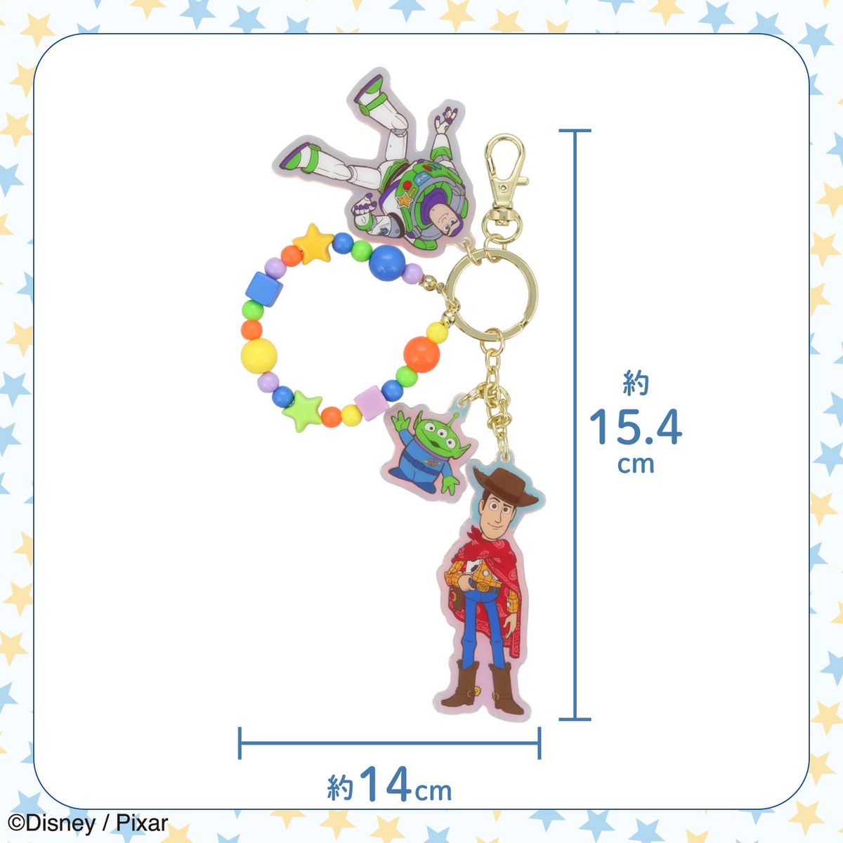 Disney TOY STORY 5 シリーズ キーホルダー ＜ WOODY / JESSE ＞