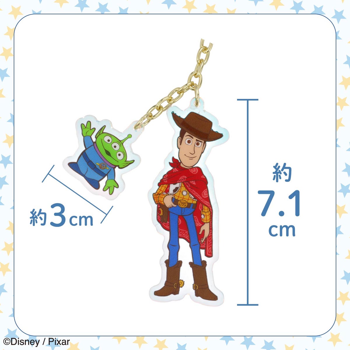 Disney TOY STORY 5 シリーズ キーホルダー ＜ WOODY / JESSE ＞