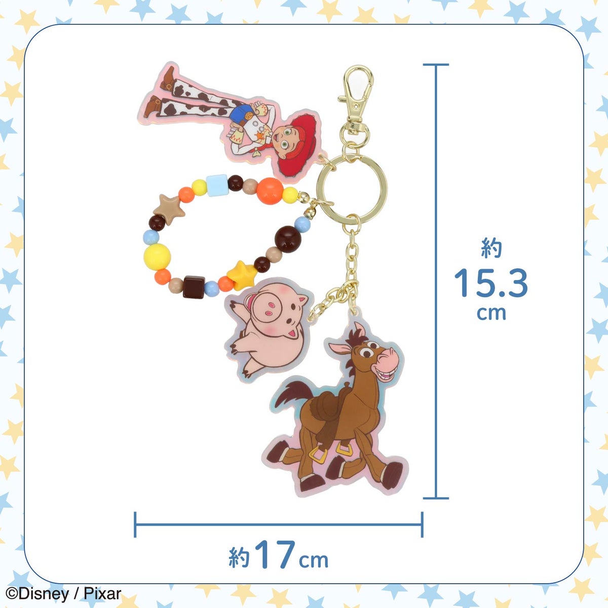 Disney TOY STORY 5 シリーズ キーホルダー ＜ WOODY / JESSE ＞