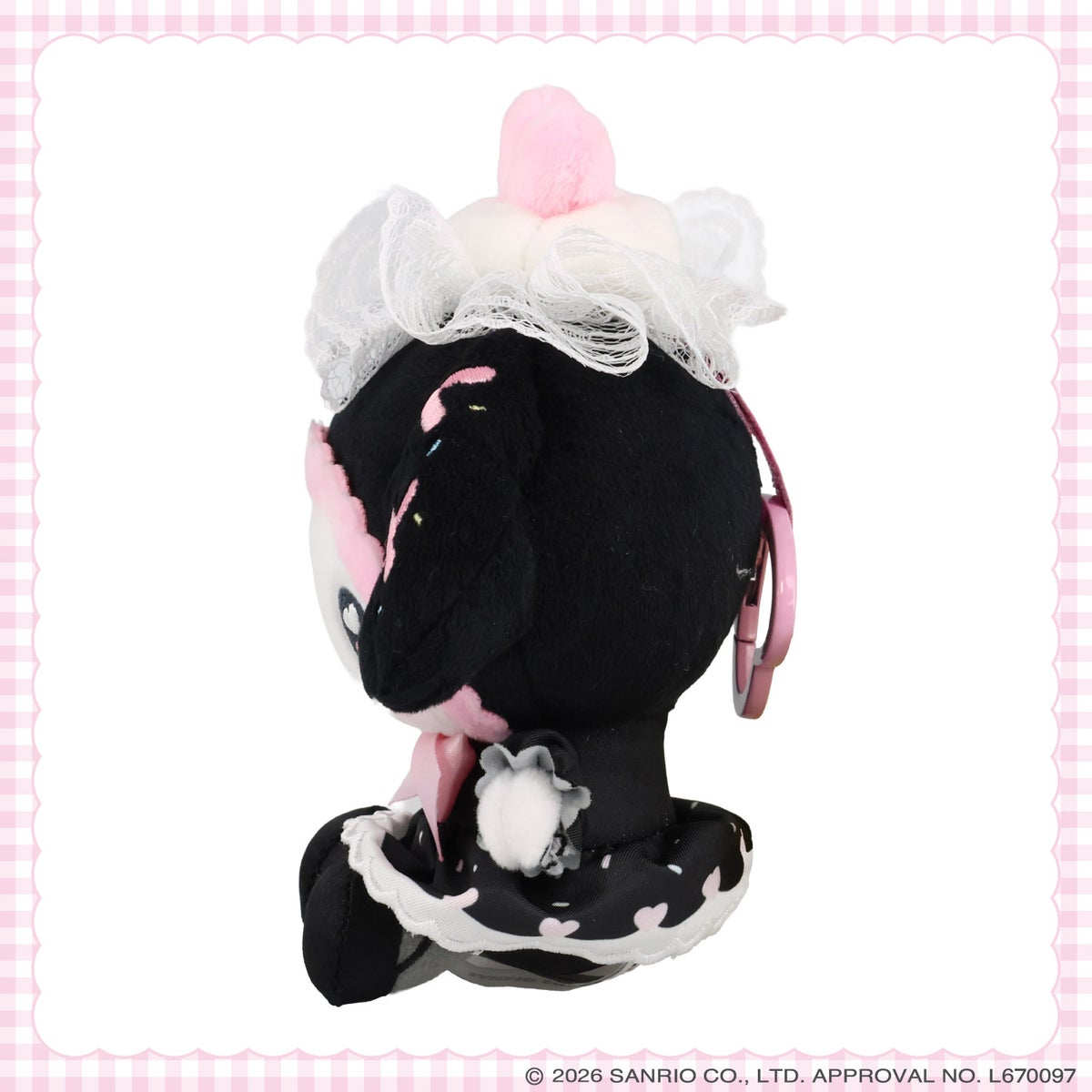サンリオキャラクターズ DREAMY SWEETS GHOST HOUSEシリーズ ぬいぐるみマスコット ＜ マイメロディ / クロミ / シュガーバニーズ（しろうさ） / シュガーバニーズ（くろうさ） ＞ 粧美堂 SHOBIDO